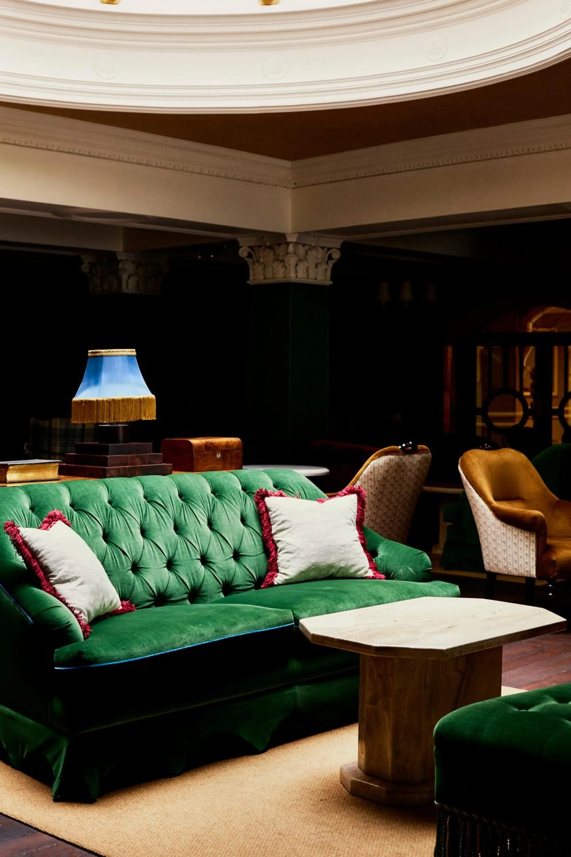 Seating area in Slieve Donard