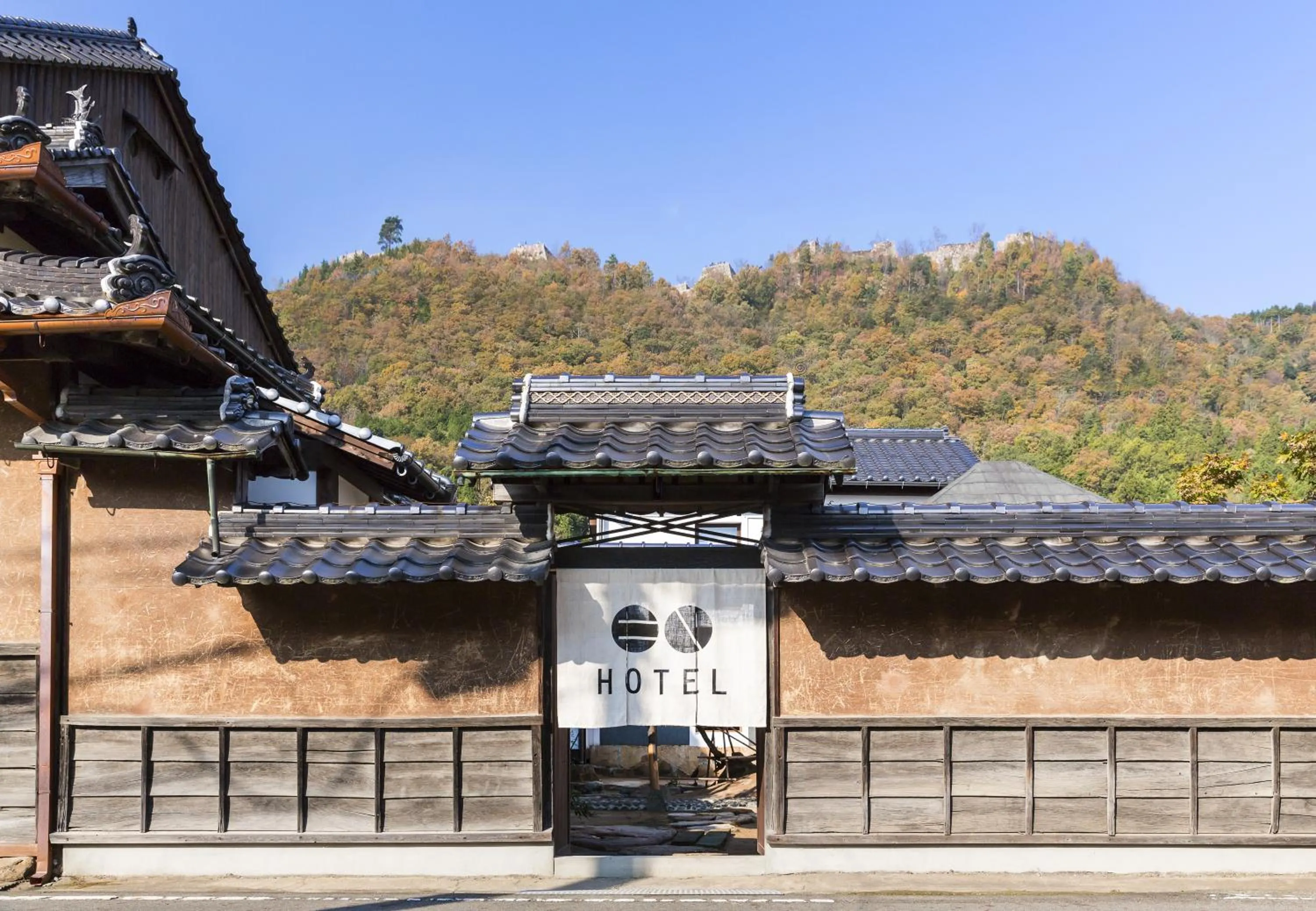 Facade/entrance in EN Takeda Castle Town Hotel