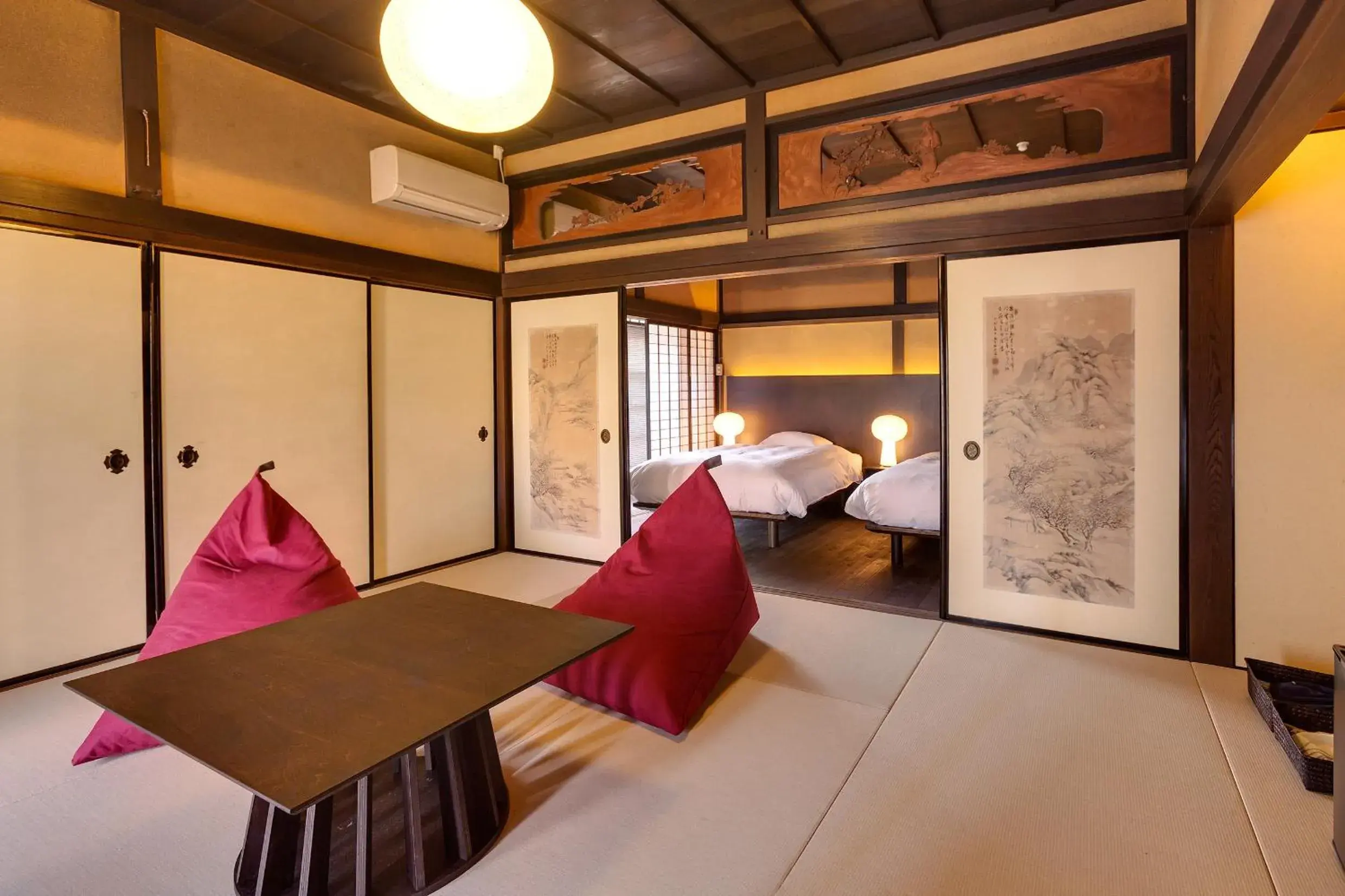 Twin Room with Shared Bathroom - single occupancy in EN Takeda Castle Town Hotel Twin Room with Shared Bathroom - single occupancy in EN Takeda Castle Town Hotel