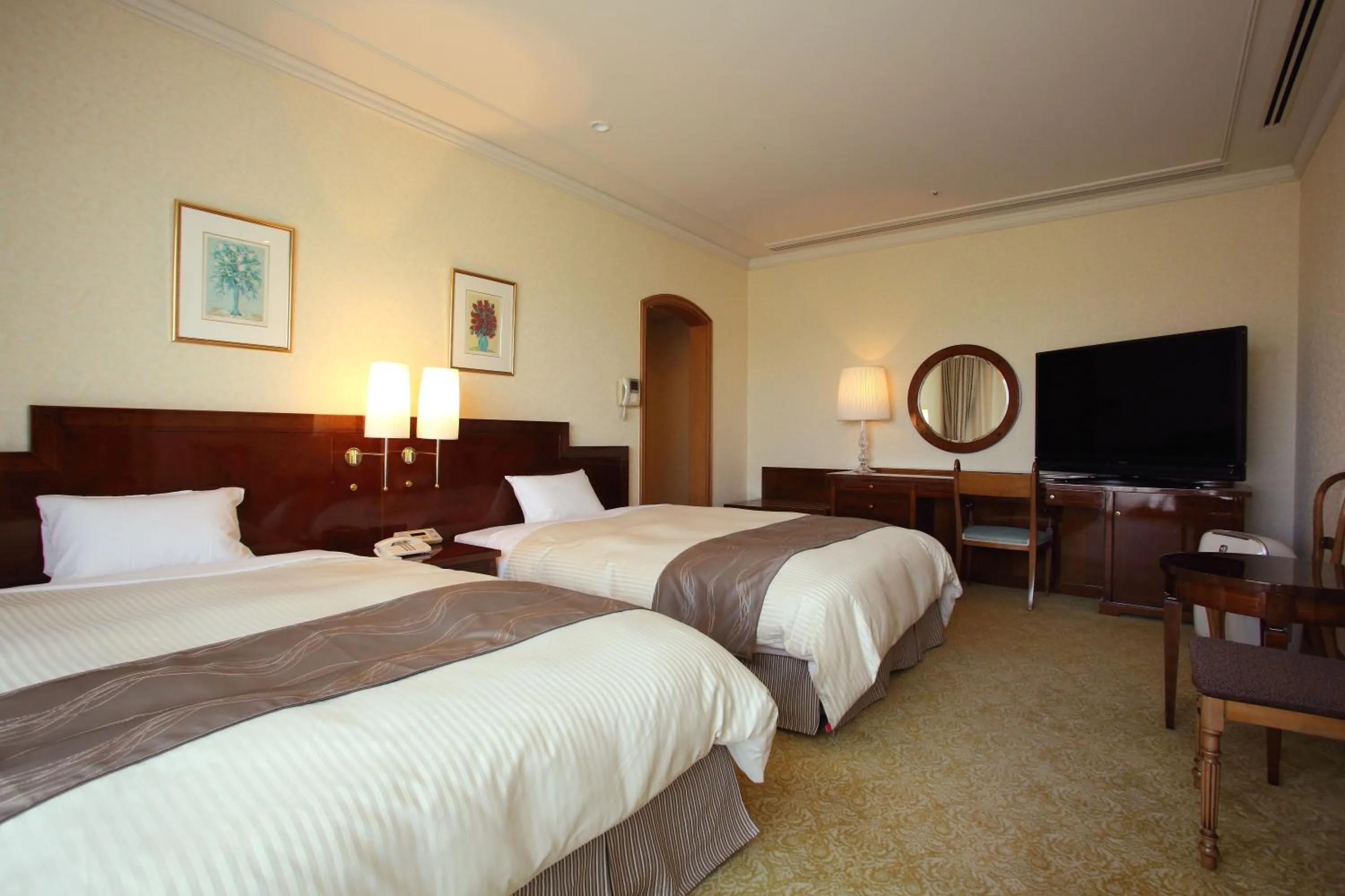 Bedroom, Bed in The Celecton Premier Kobe Sanda Hotel