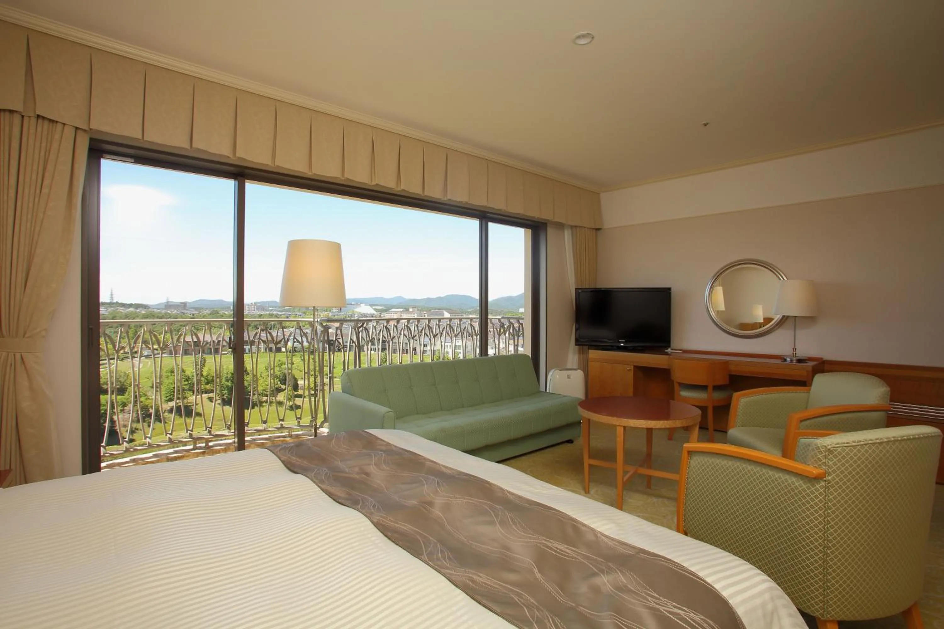 Photo of the whole room, Bed in The Celecton Premier Kobe Sanda Hotel