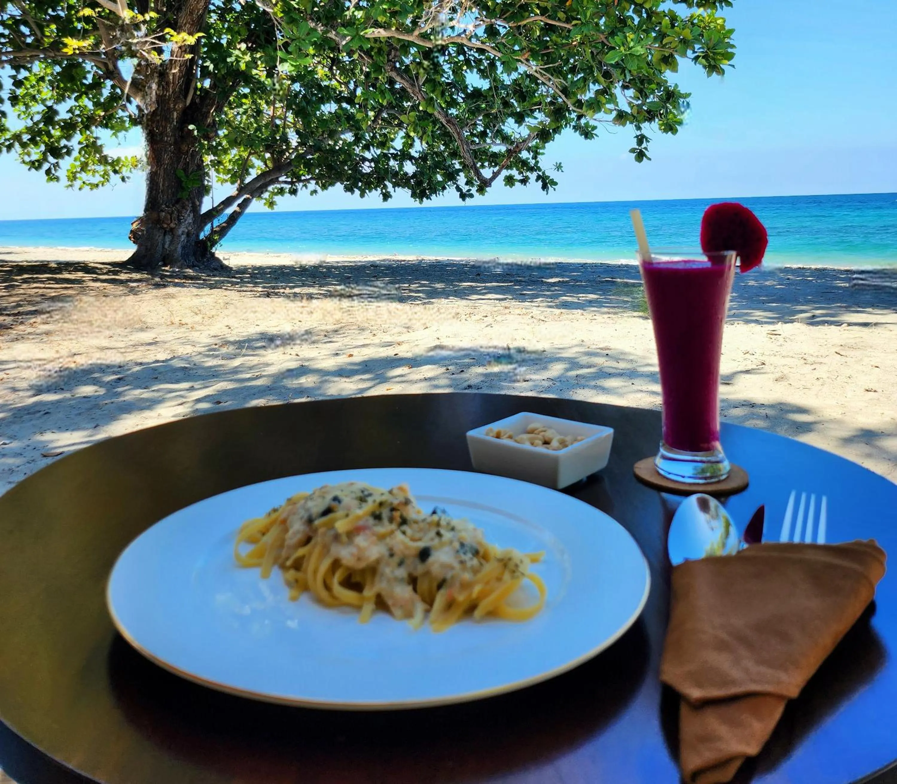 Beach in KANDORA Luxury villas