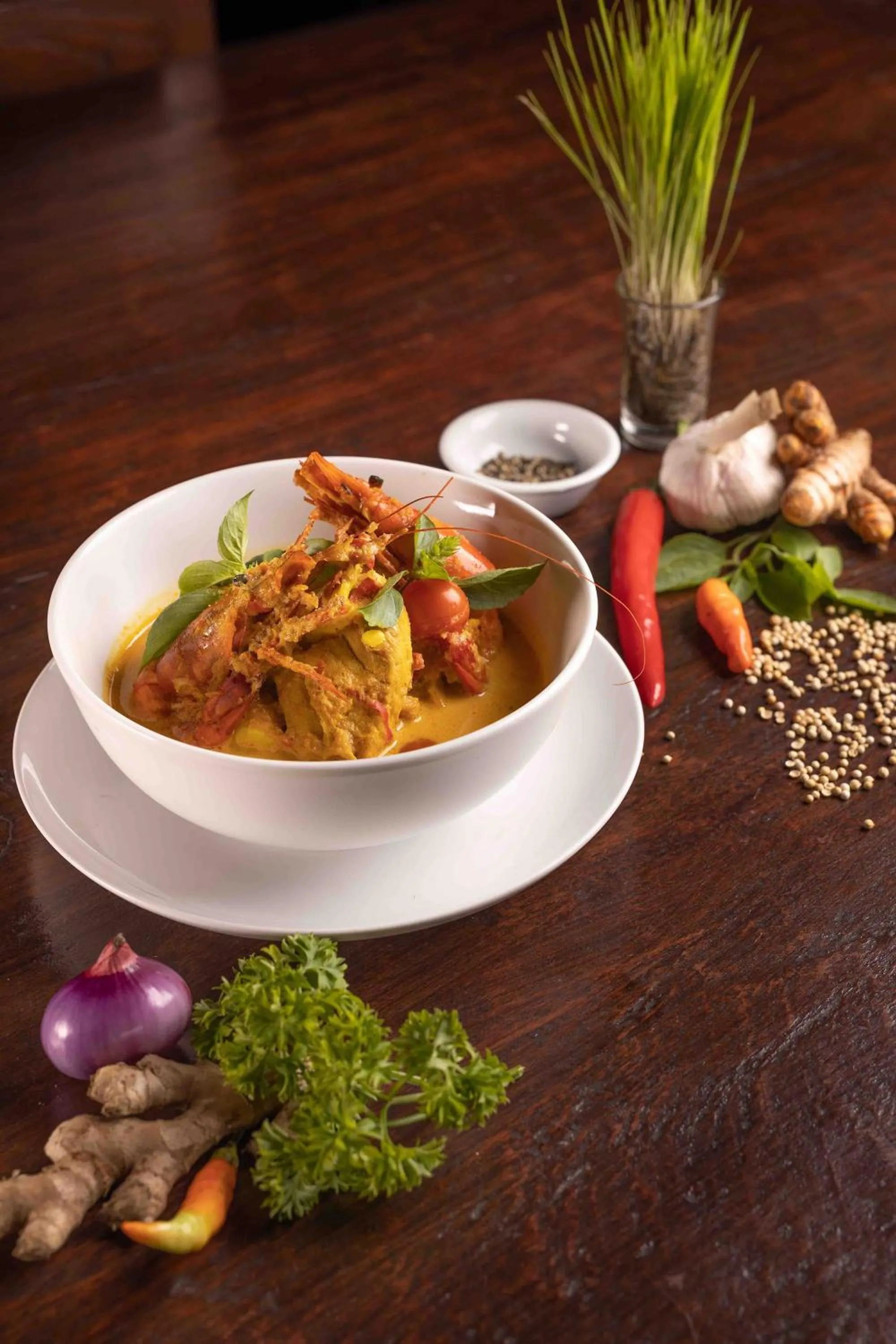 Restaurant/places to eat in Alam Anda Ocean Front Resort & Spa Dive Resort