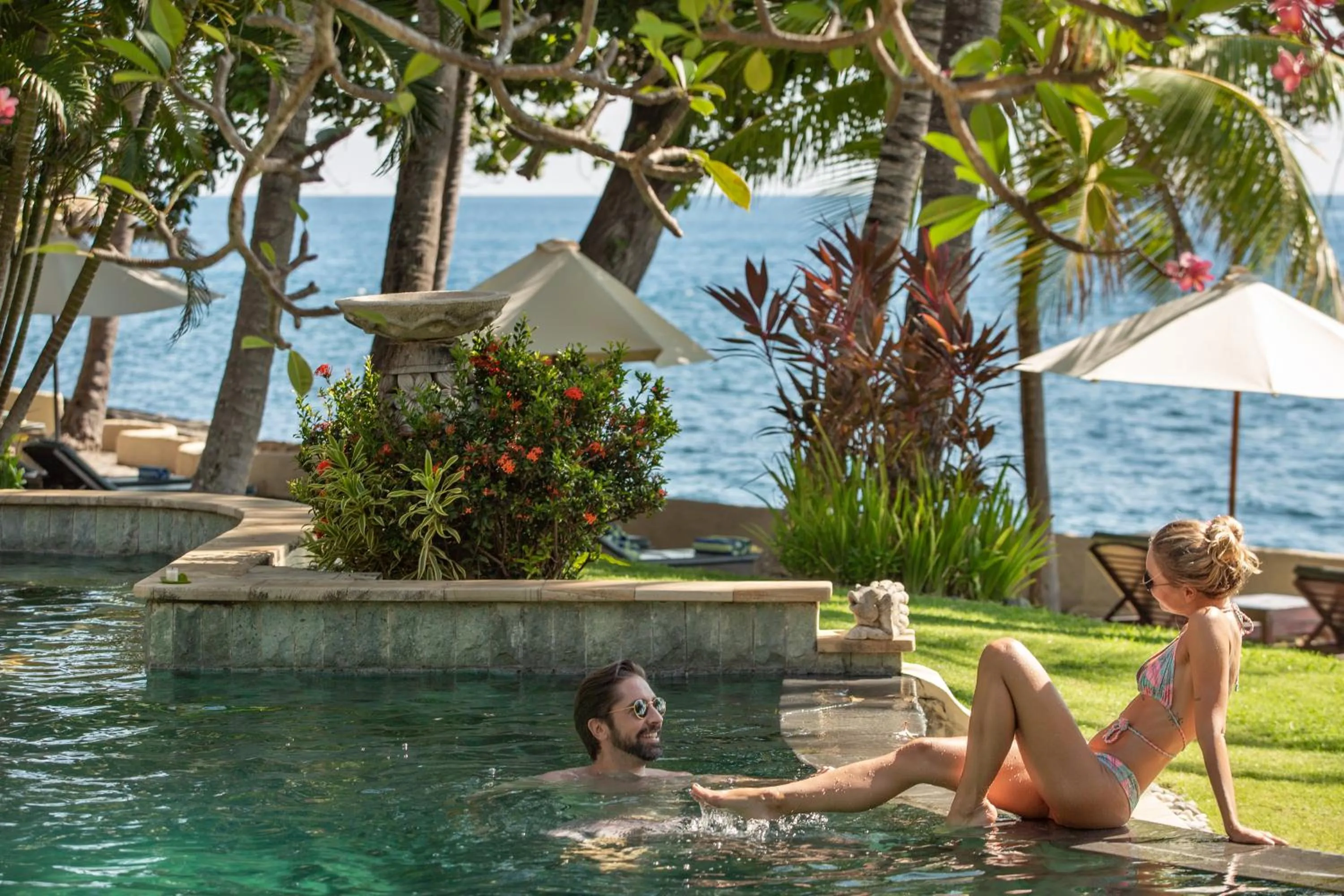 Swimming pool in Alam Anda Ocean Front Resort & Spa Dive Resort