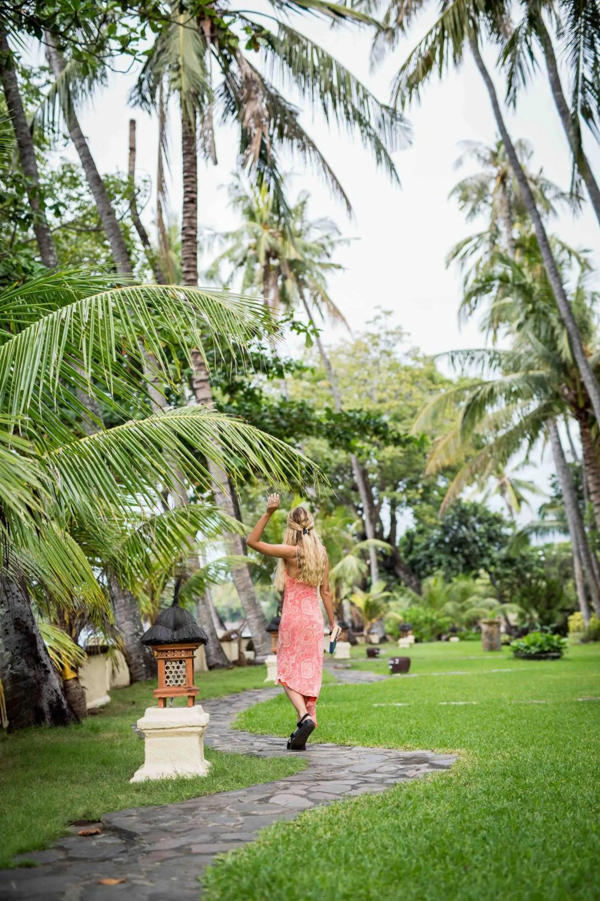 Garden in Alam Anda Ocean Front Resort & Spa Dive Resort