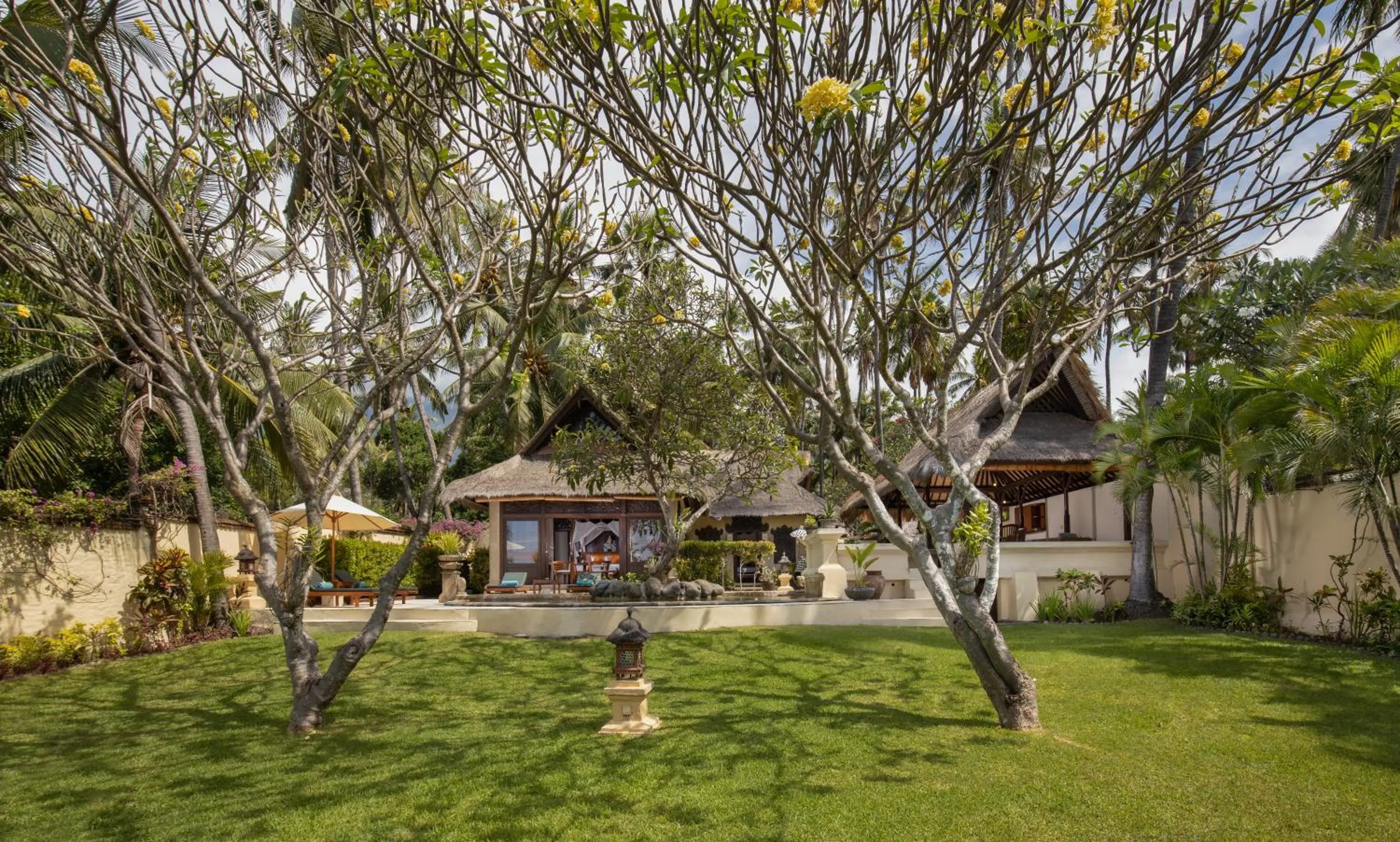 Garden in Alam Anda Ocean Front Resort & Spa Dive Resort