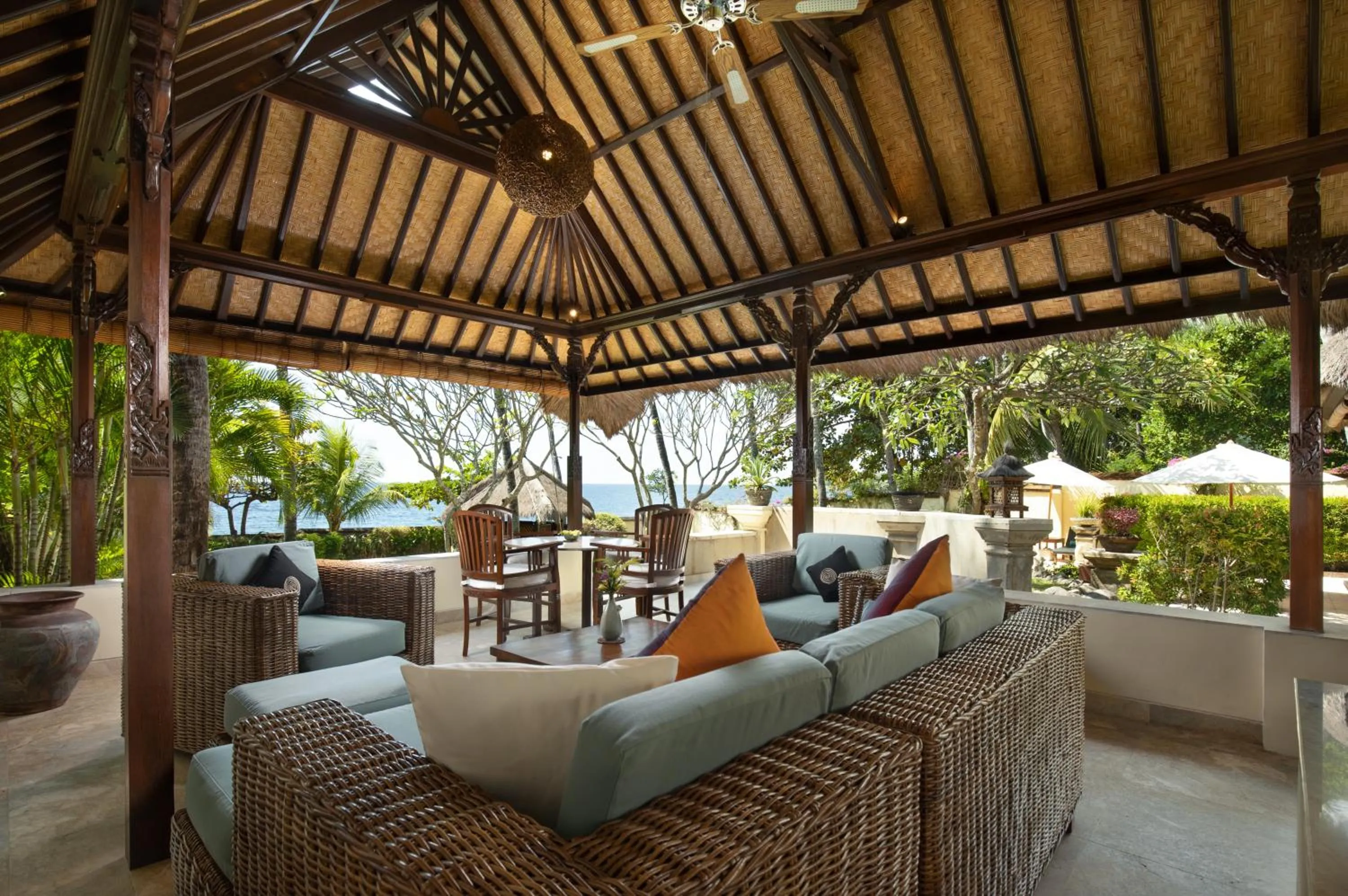 Seating area in Alam Anda Ocean Front Resort & Spa Dive Resort