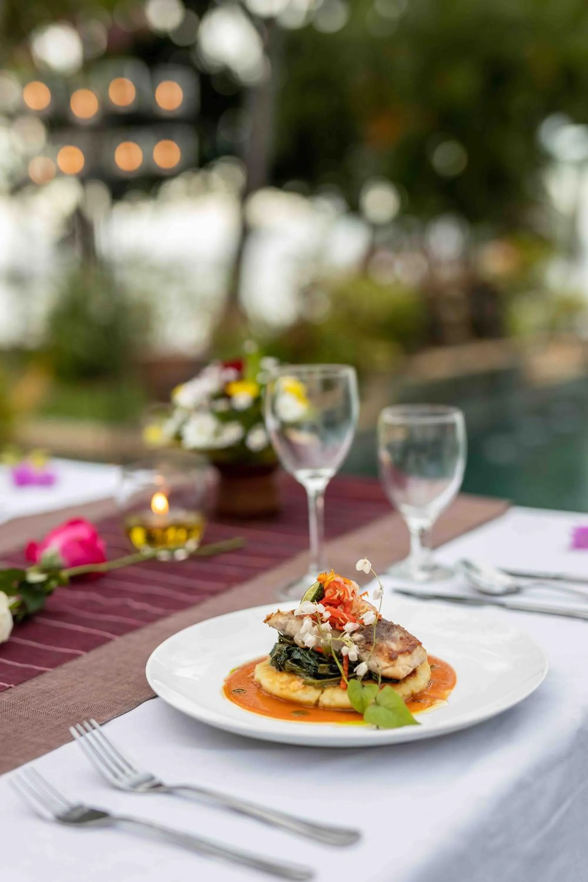 Restaurant/places to eat in Alam Anda Ocean Front Resort & Spa Dive Resort