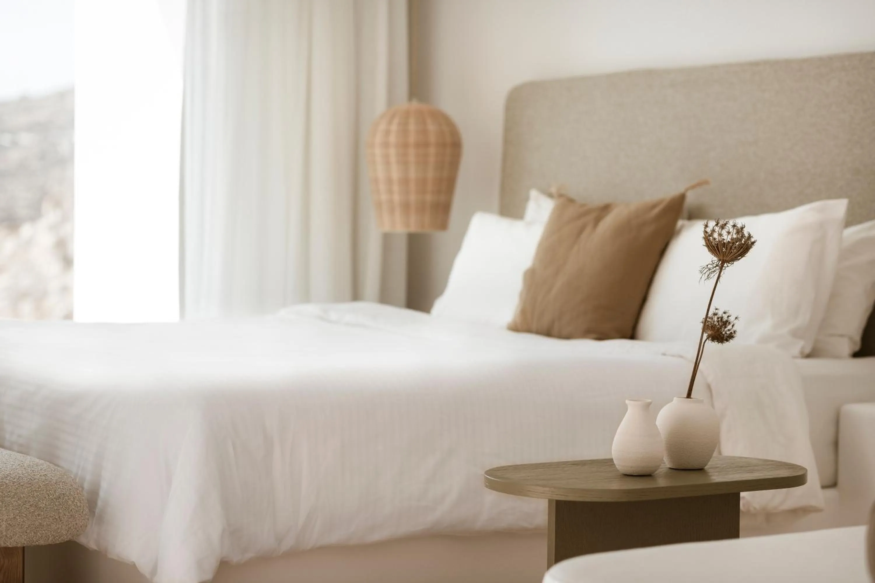 Bed in Mykonos Flow - Super Paradise