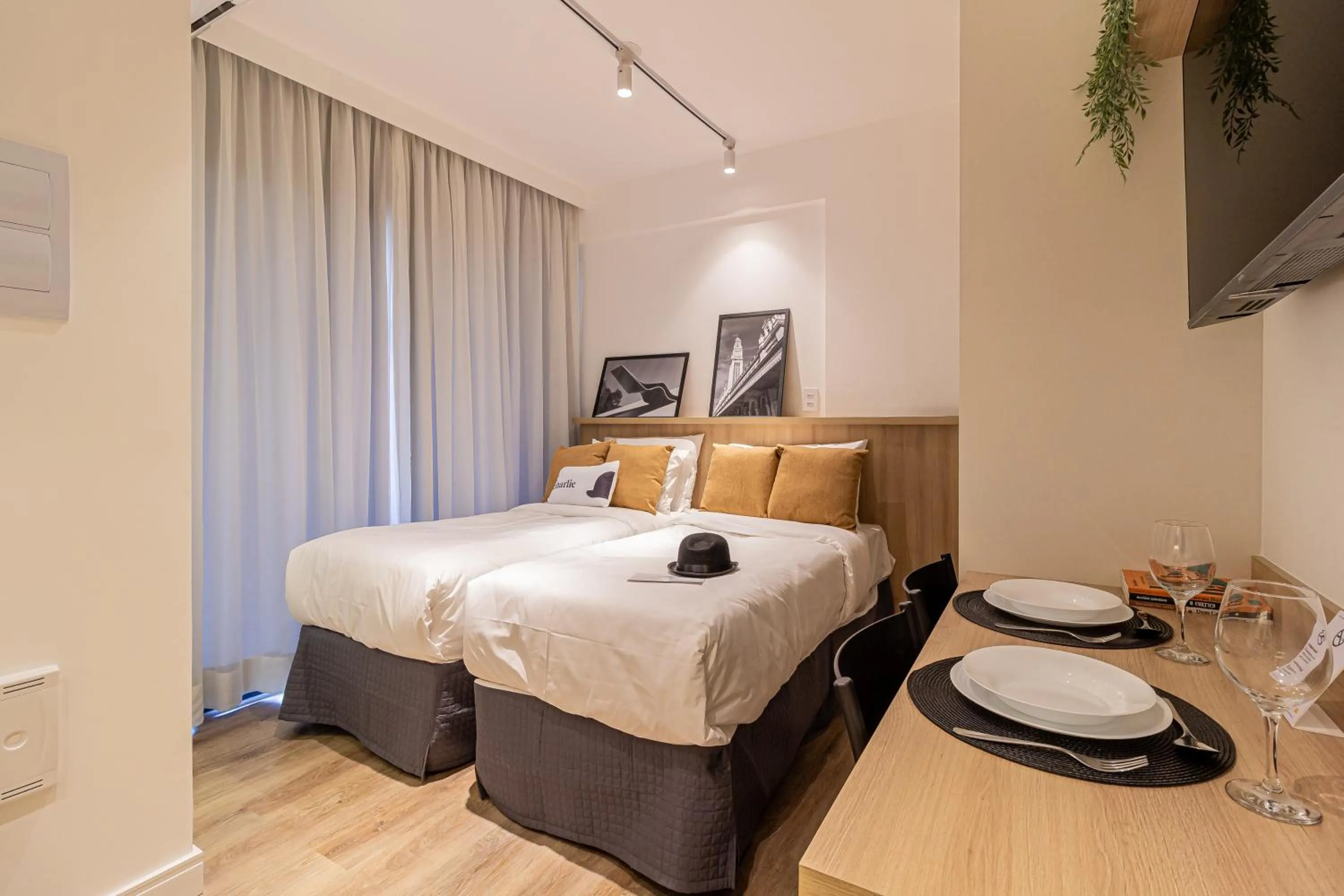 Bed in Charlie Harmonia Vila Madalena