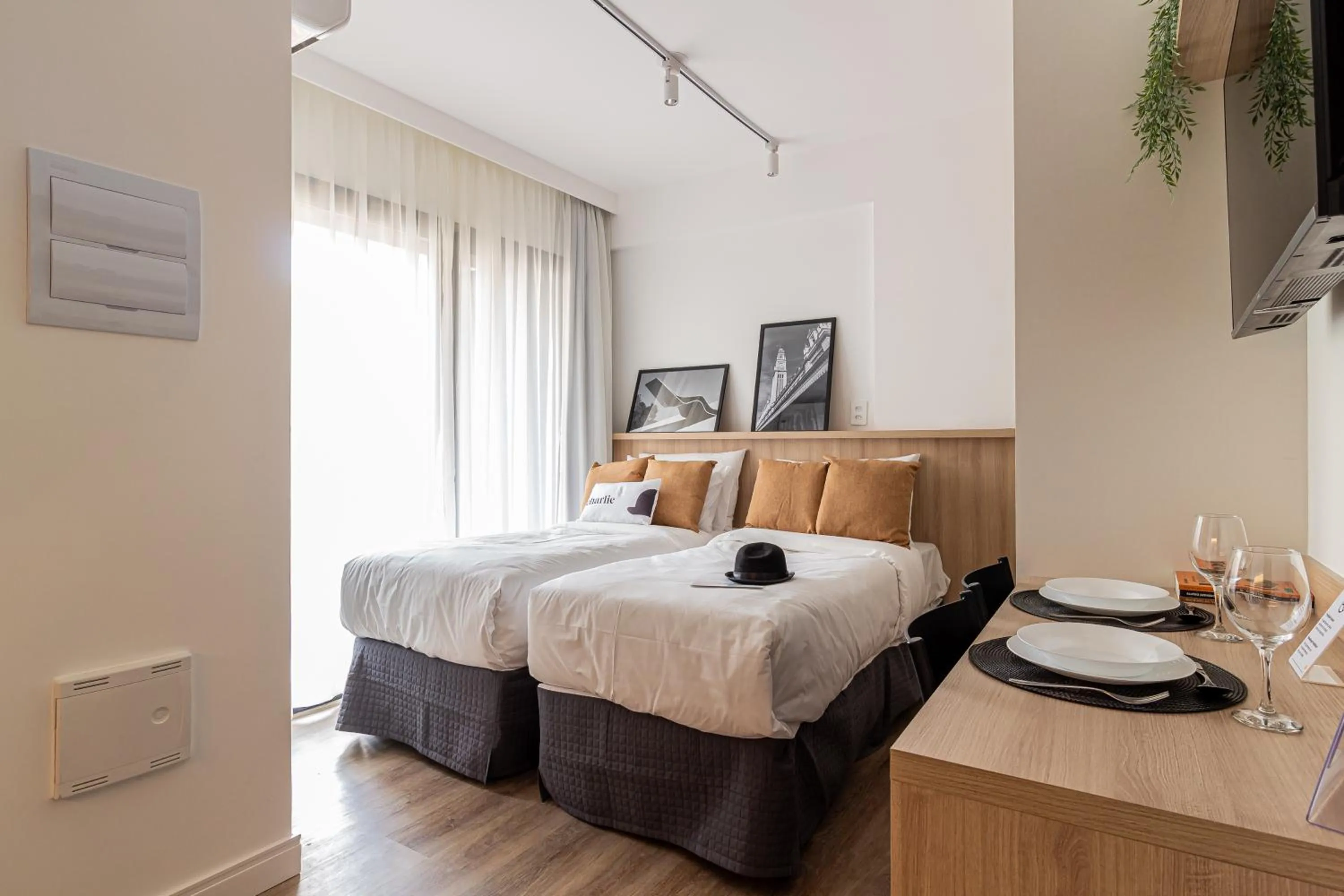 Bed in Charlie Harmonia Vila Madalena