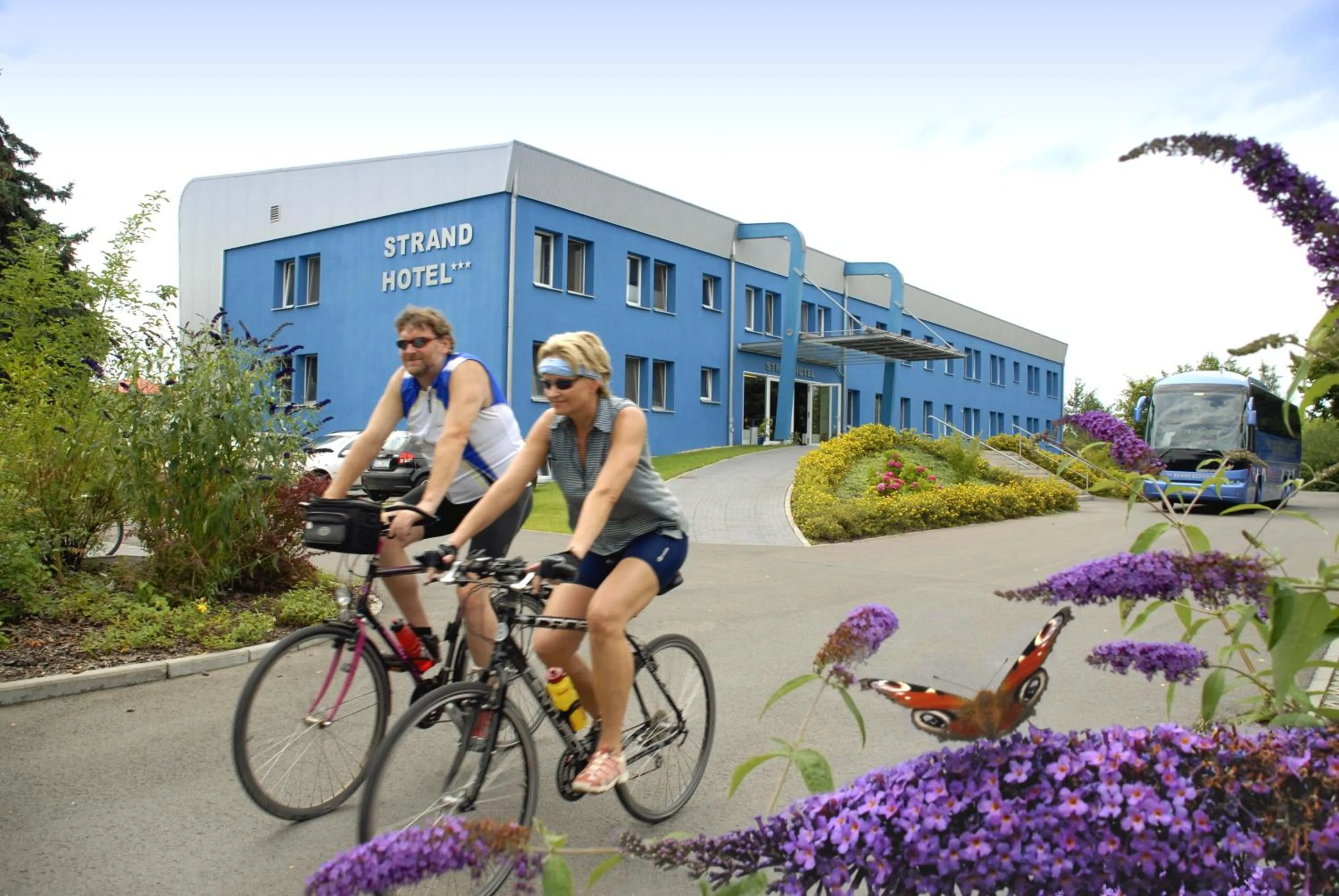 Cycling in Strandhotel Senftenberger See