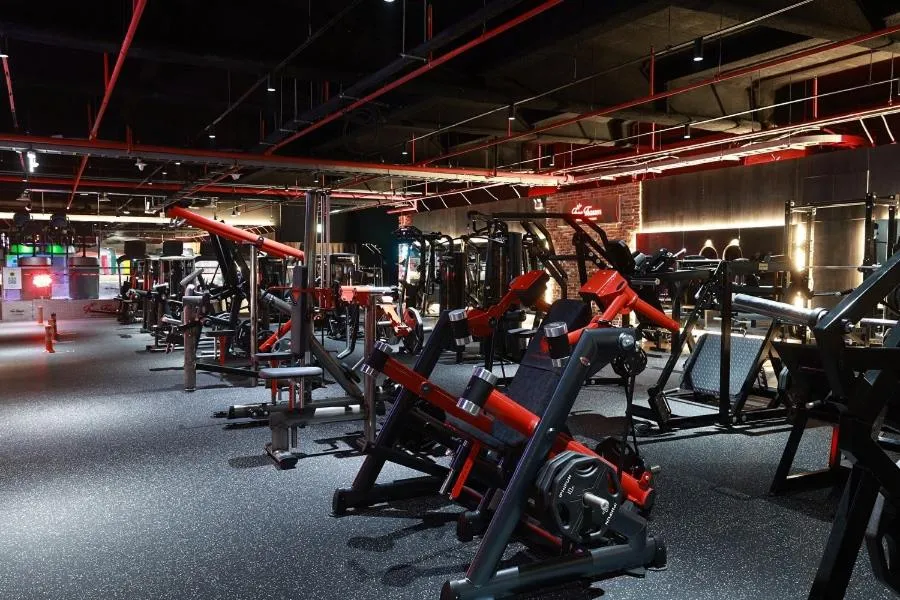 Fitness centre/facilities in Hyunjin Tourist Hotel