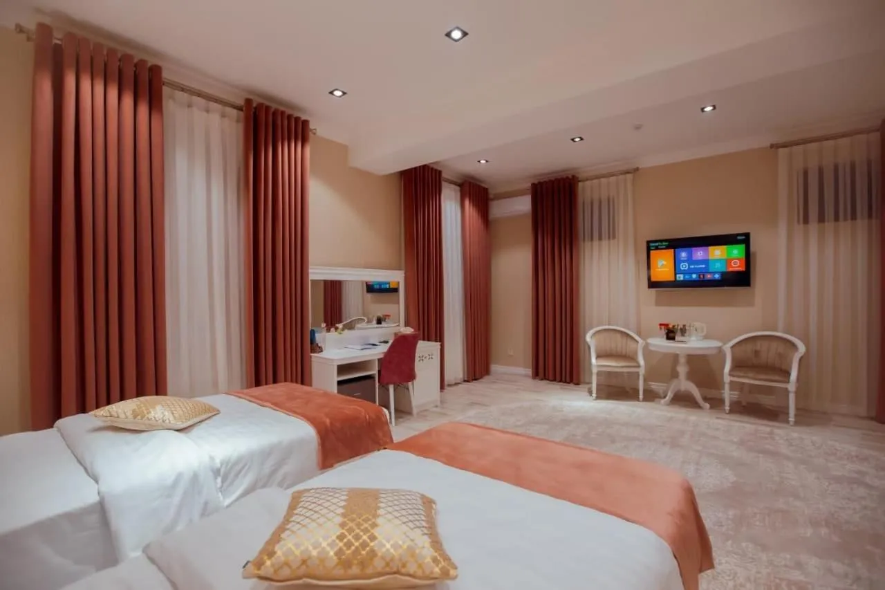 Bed in HOTEL SILK ROAD EMPIRE SAMARKAND