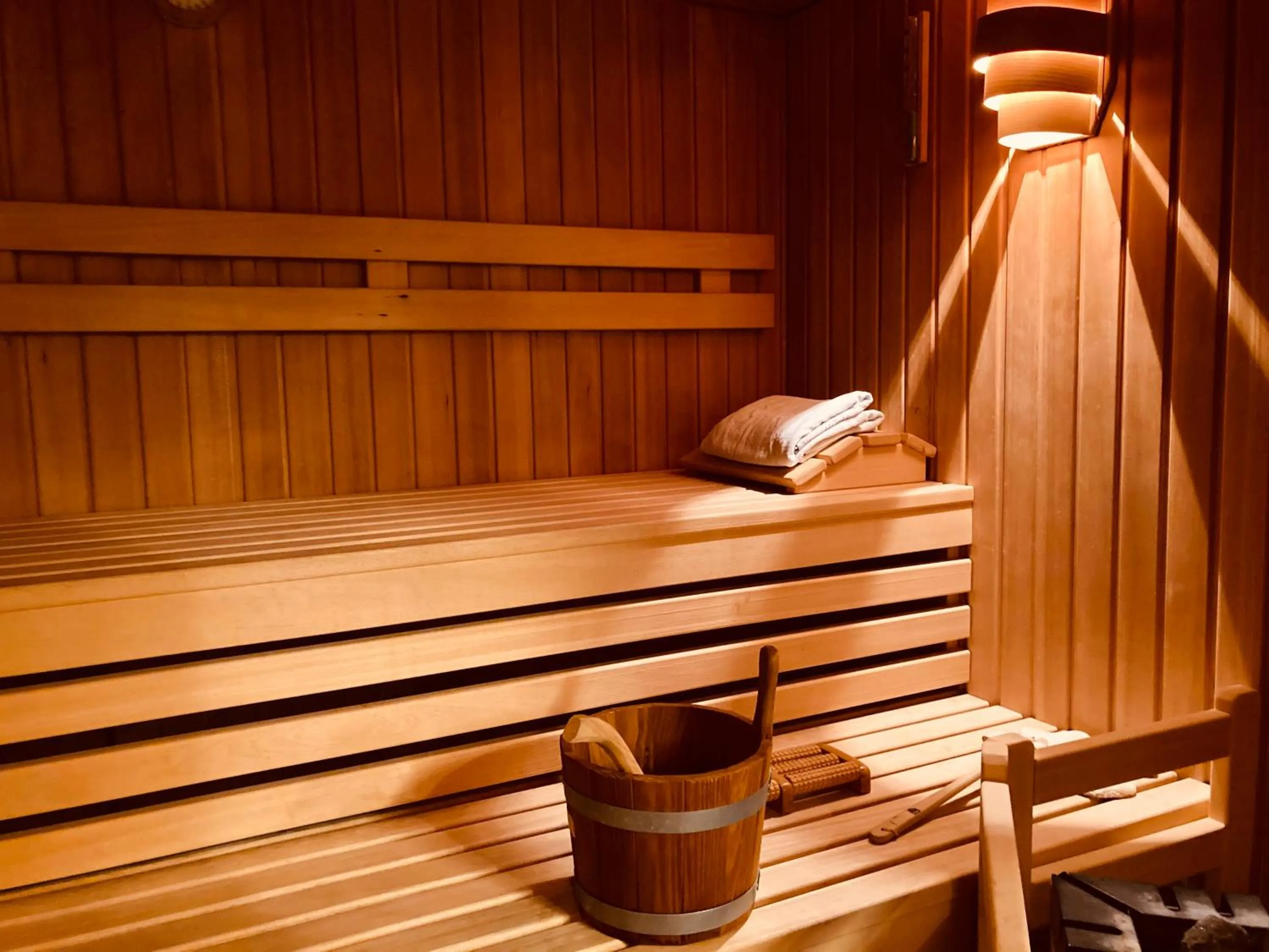 Sauna in Landhotel zur Linde