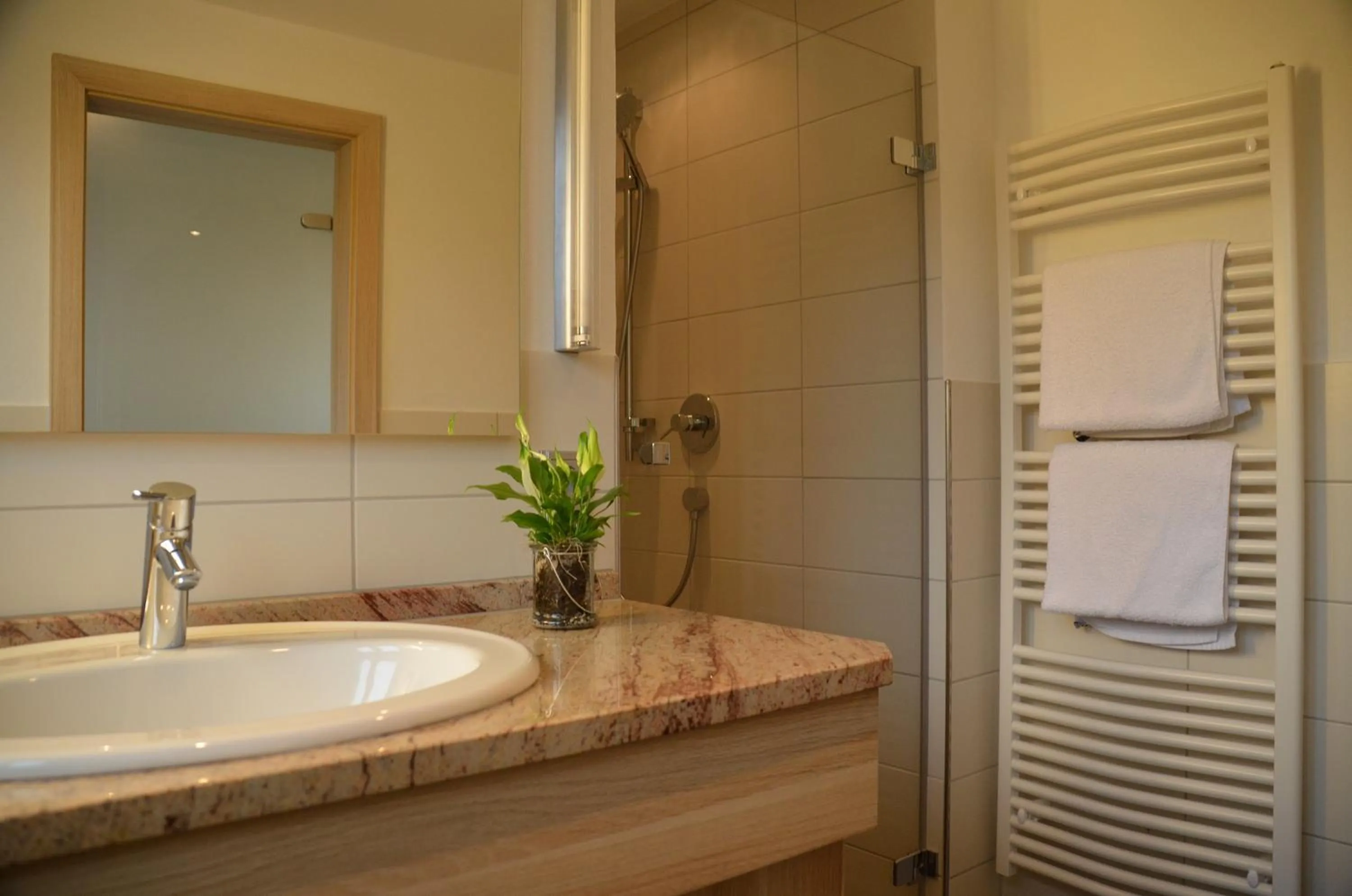 Bathroom in Landhotel zur Linde