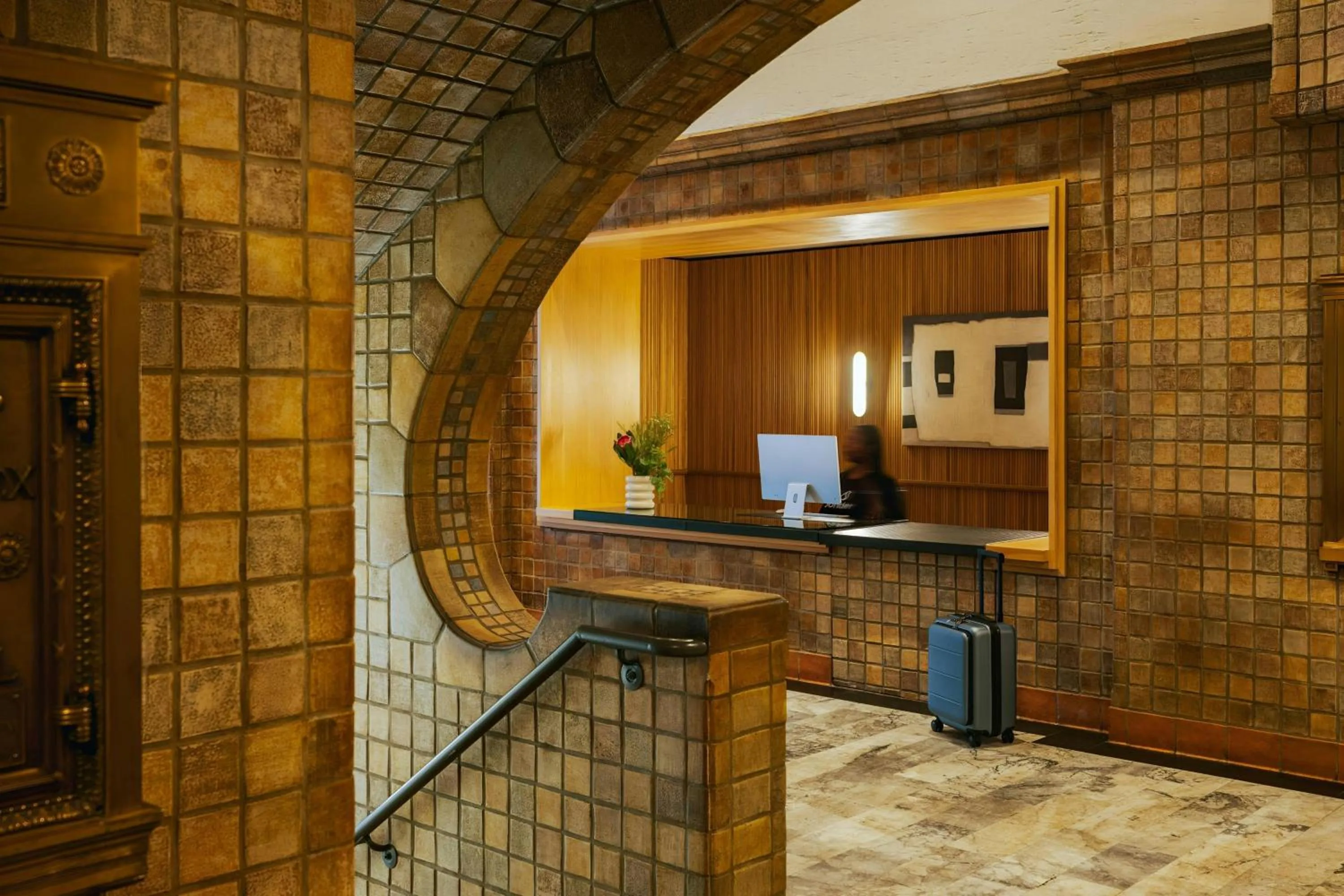 Lobby or reception in Sonder by Marriott Bonvoy The Craftsman Apartments Downtown LA