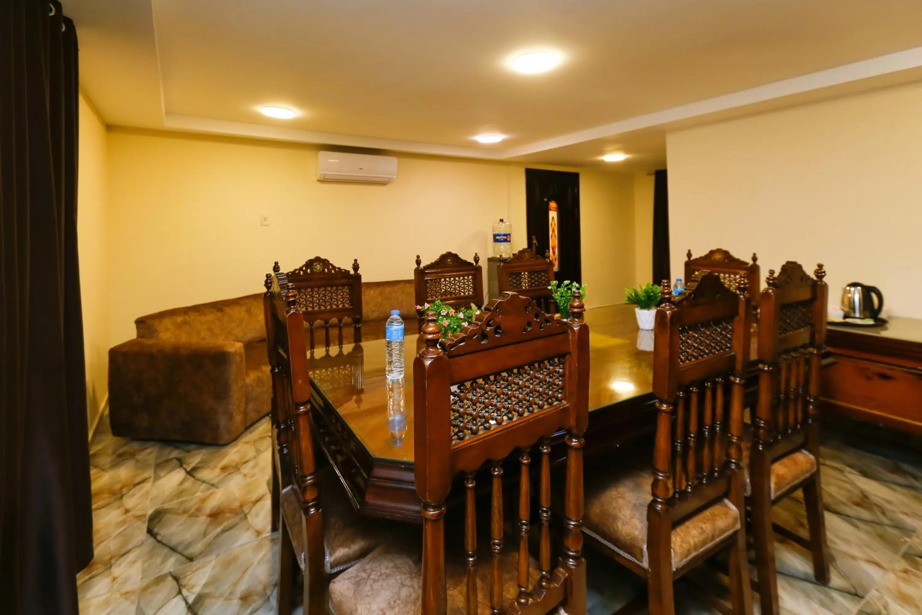 Turquoise Pyramids palace