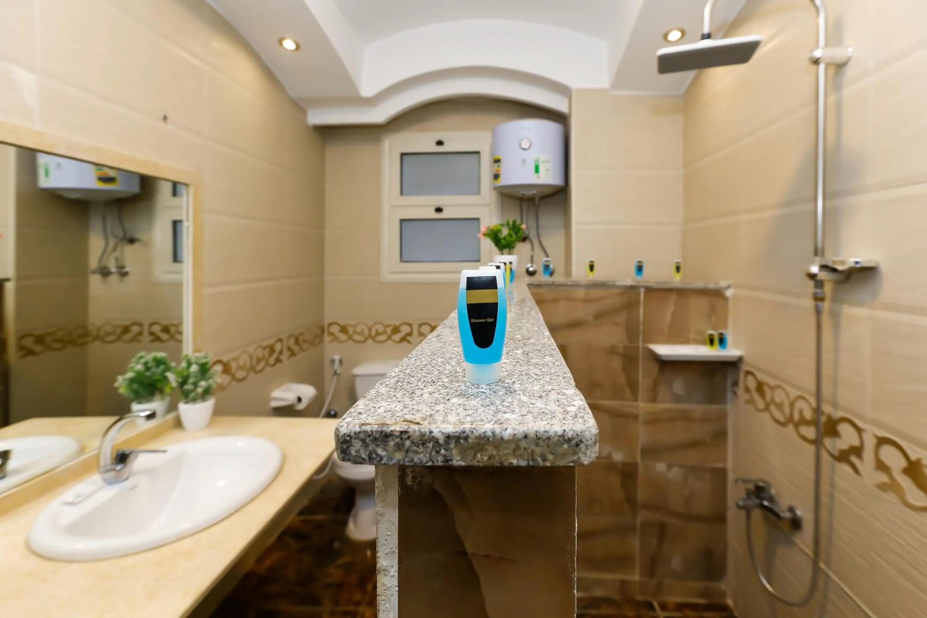 Turquoise Pyramids palace