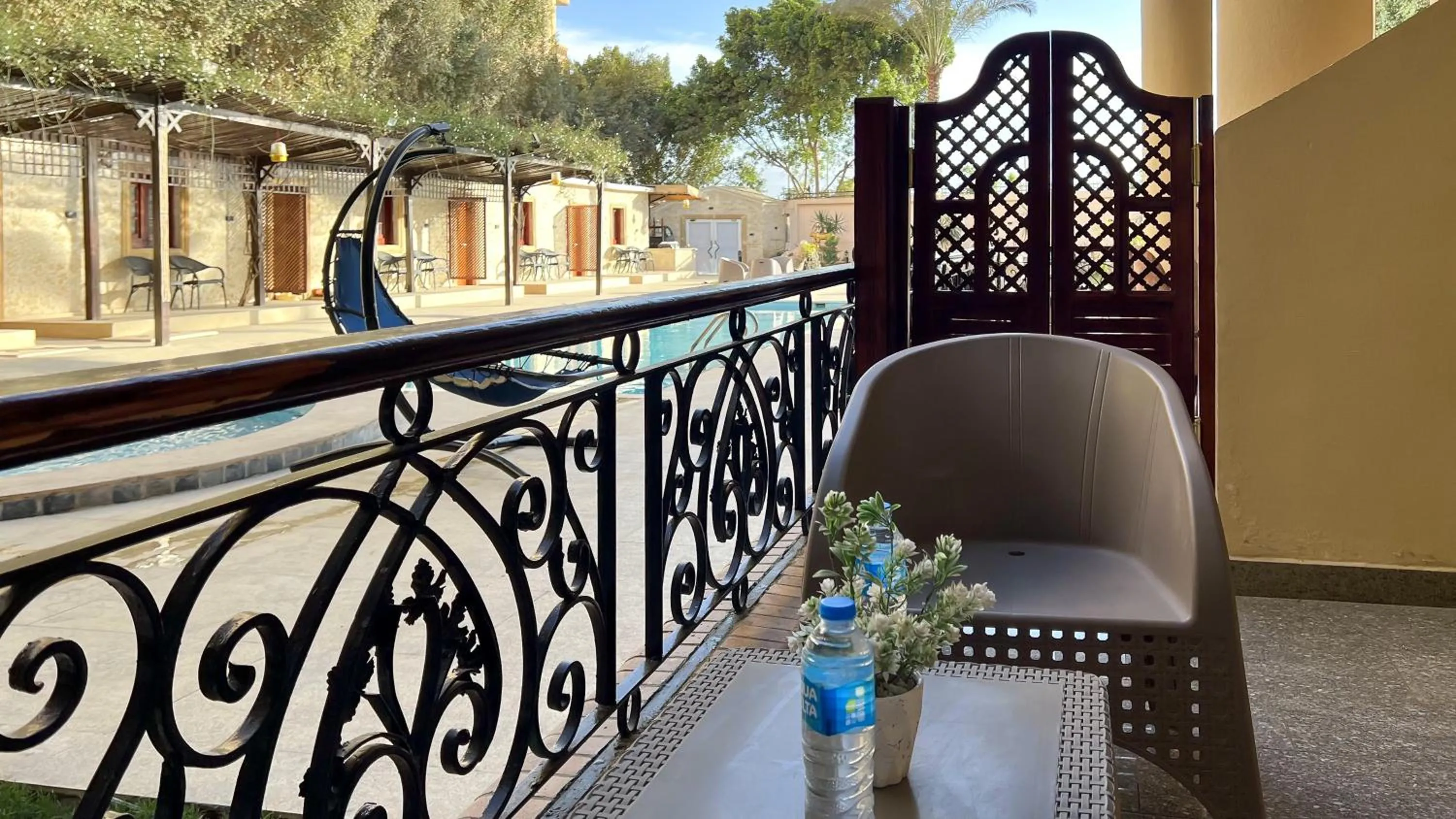 Turquoise Pyramids palace