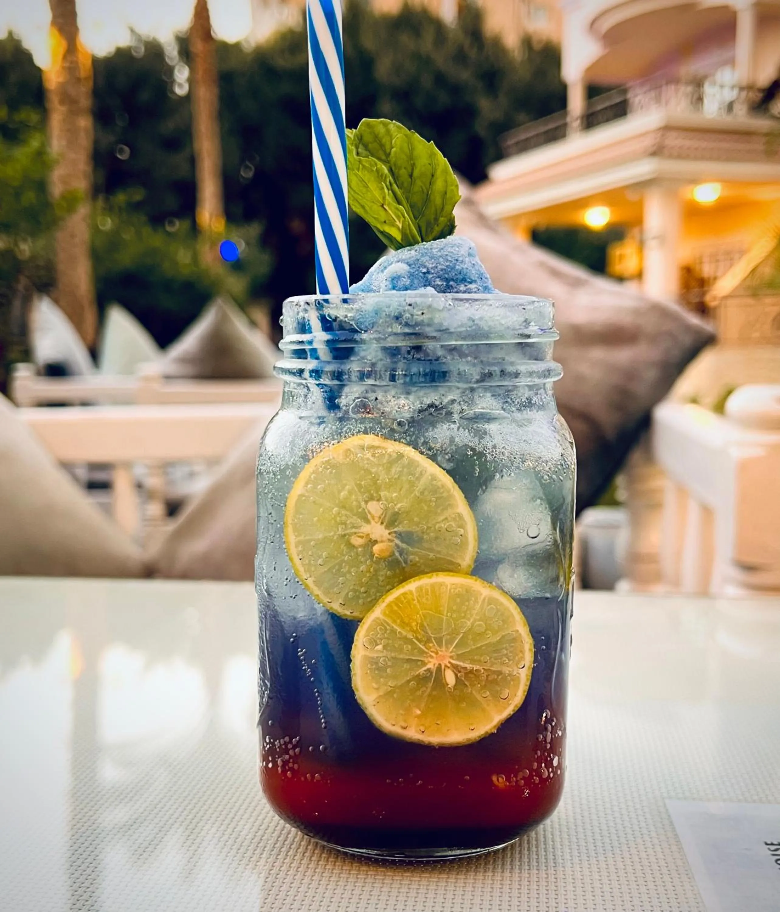 Turquoise Pyramids palace