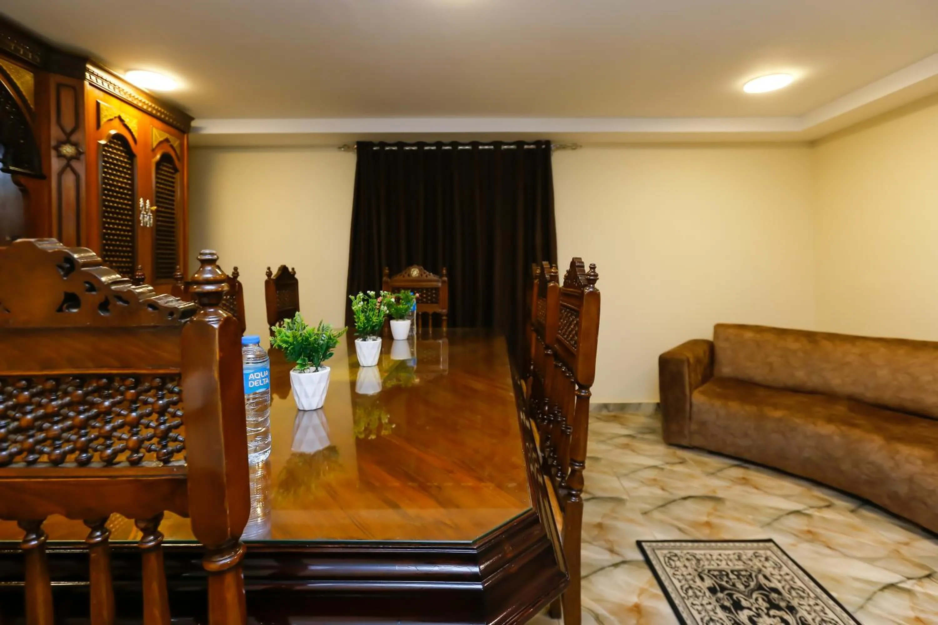 Turquoise Pyramids palace