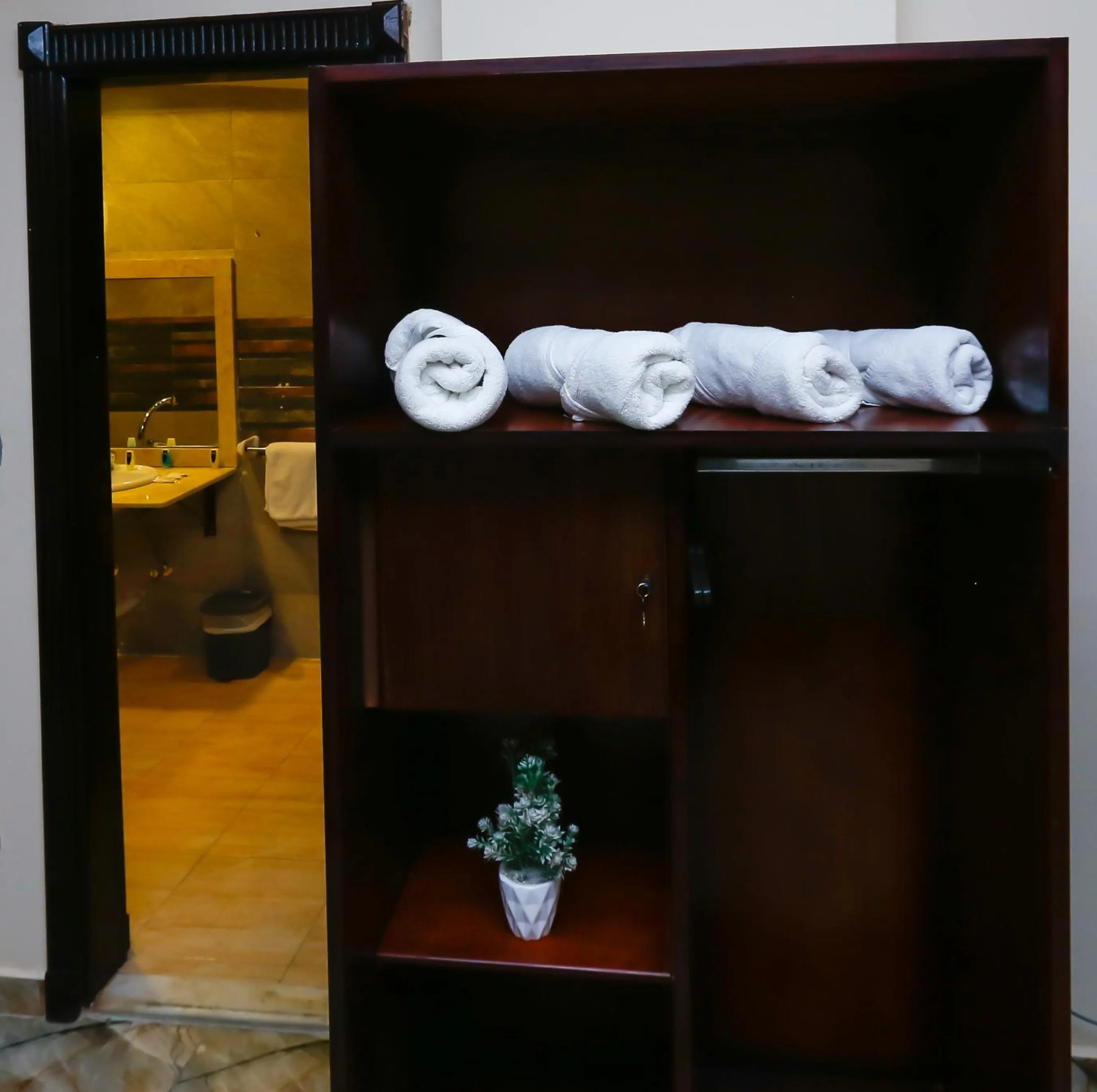 Turquoise Pyramids palace