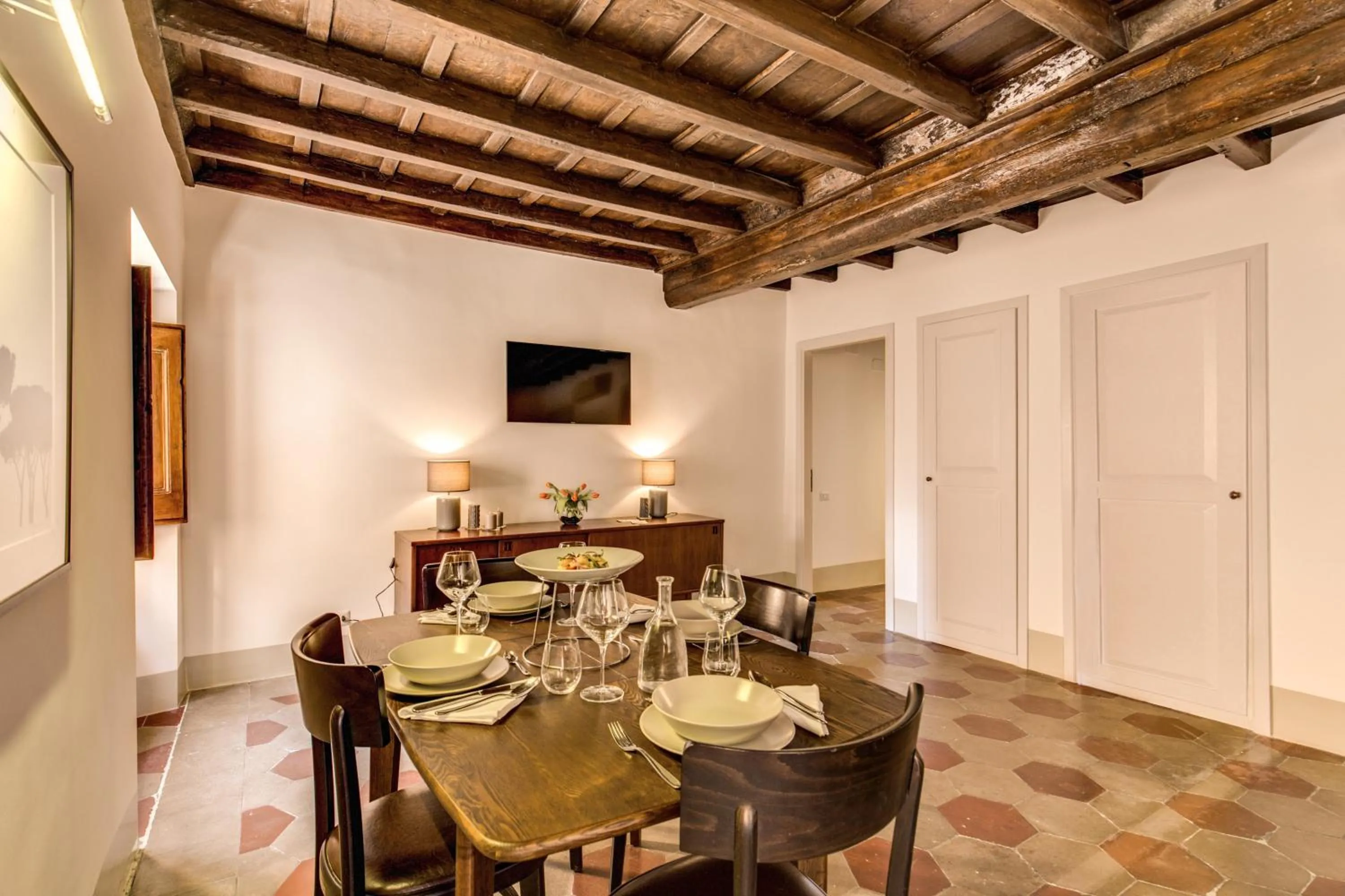 Living room in YourSuiteRome