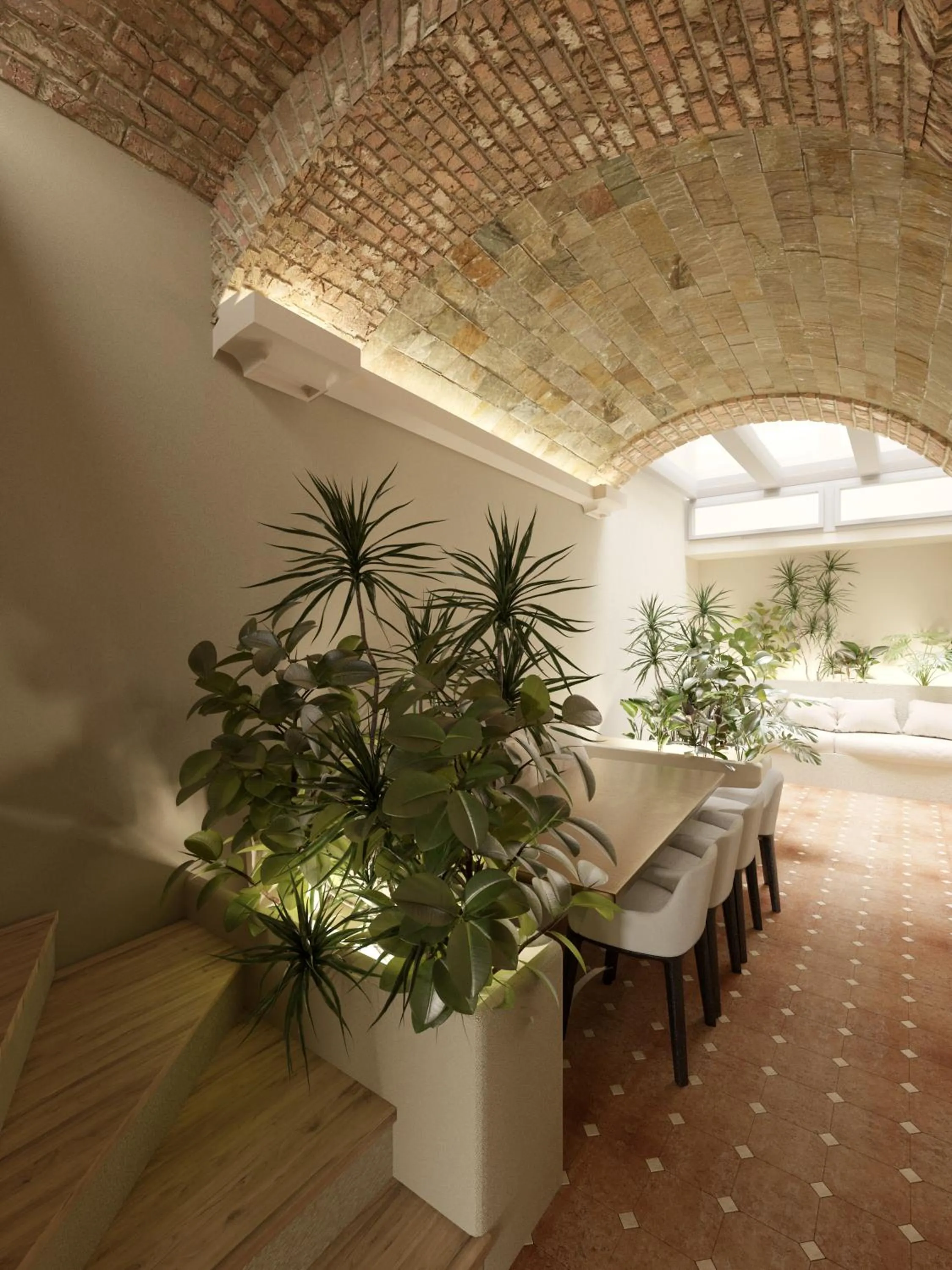 Living room in YourSuiteRome