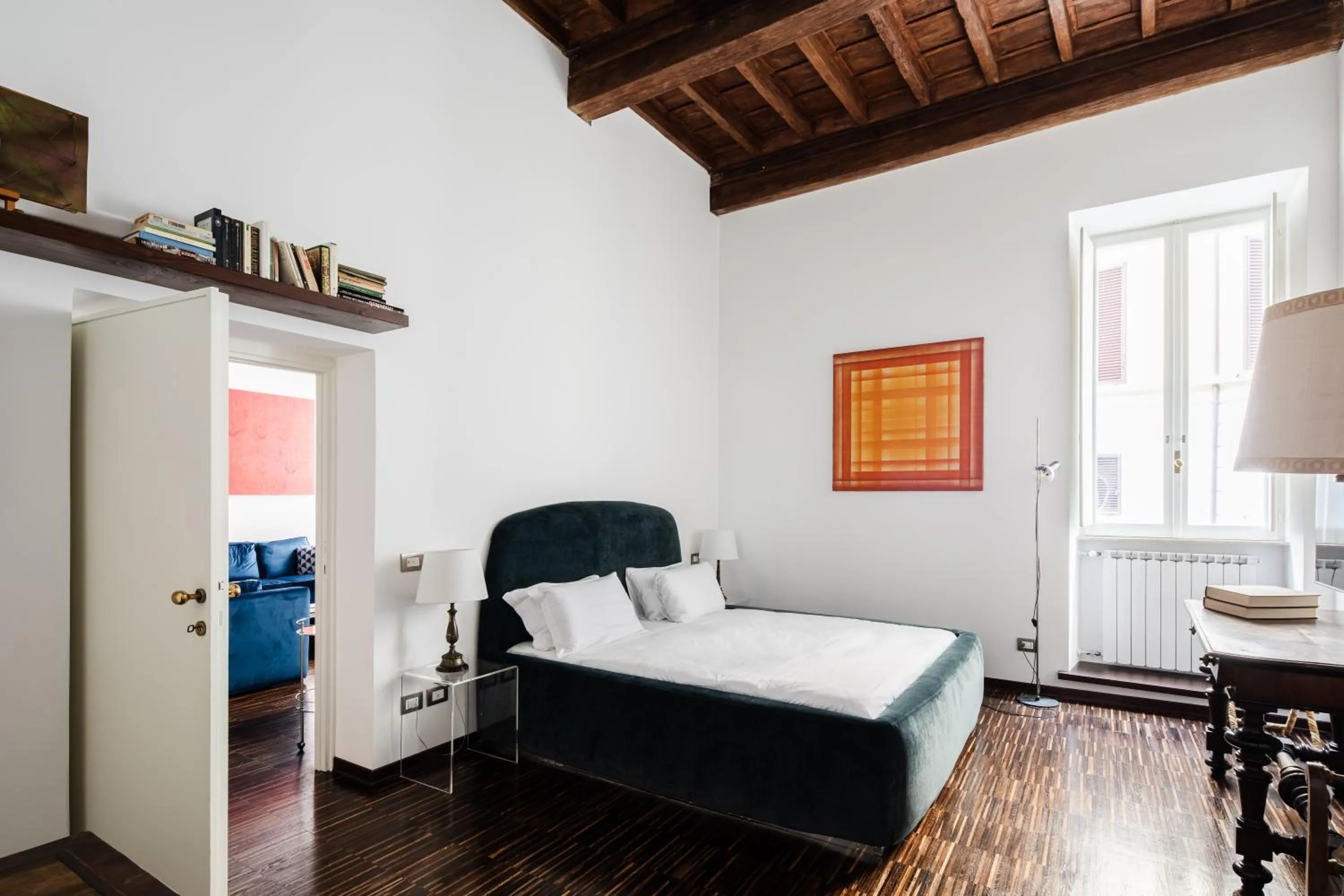 Bedroom, Bed in YourSuiteRome