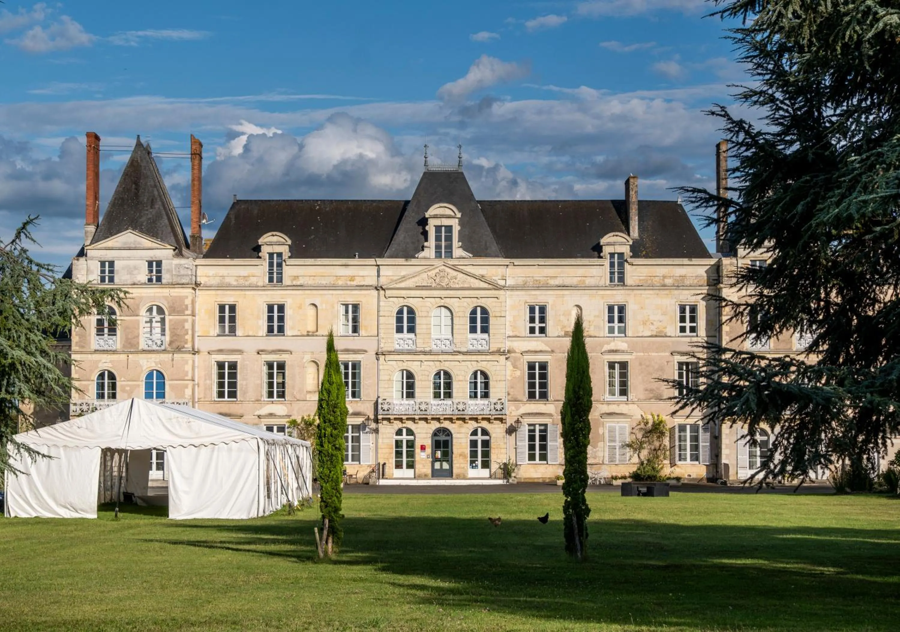 Property building in Château de Briançon, The Originals Relais
