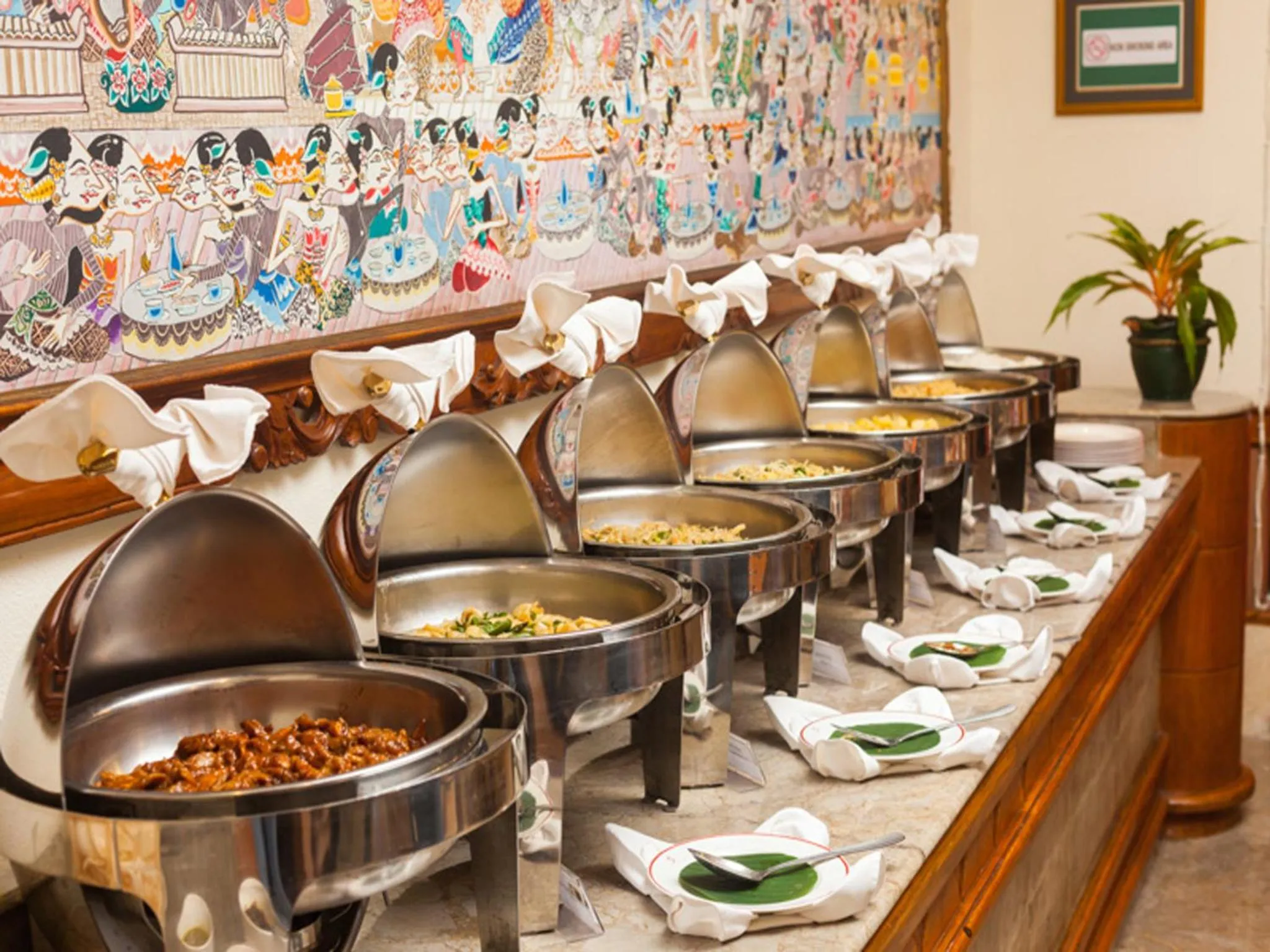 Buffet breakfast in Hotel Sahid Jaya Lippo Cikarang