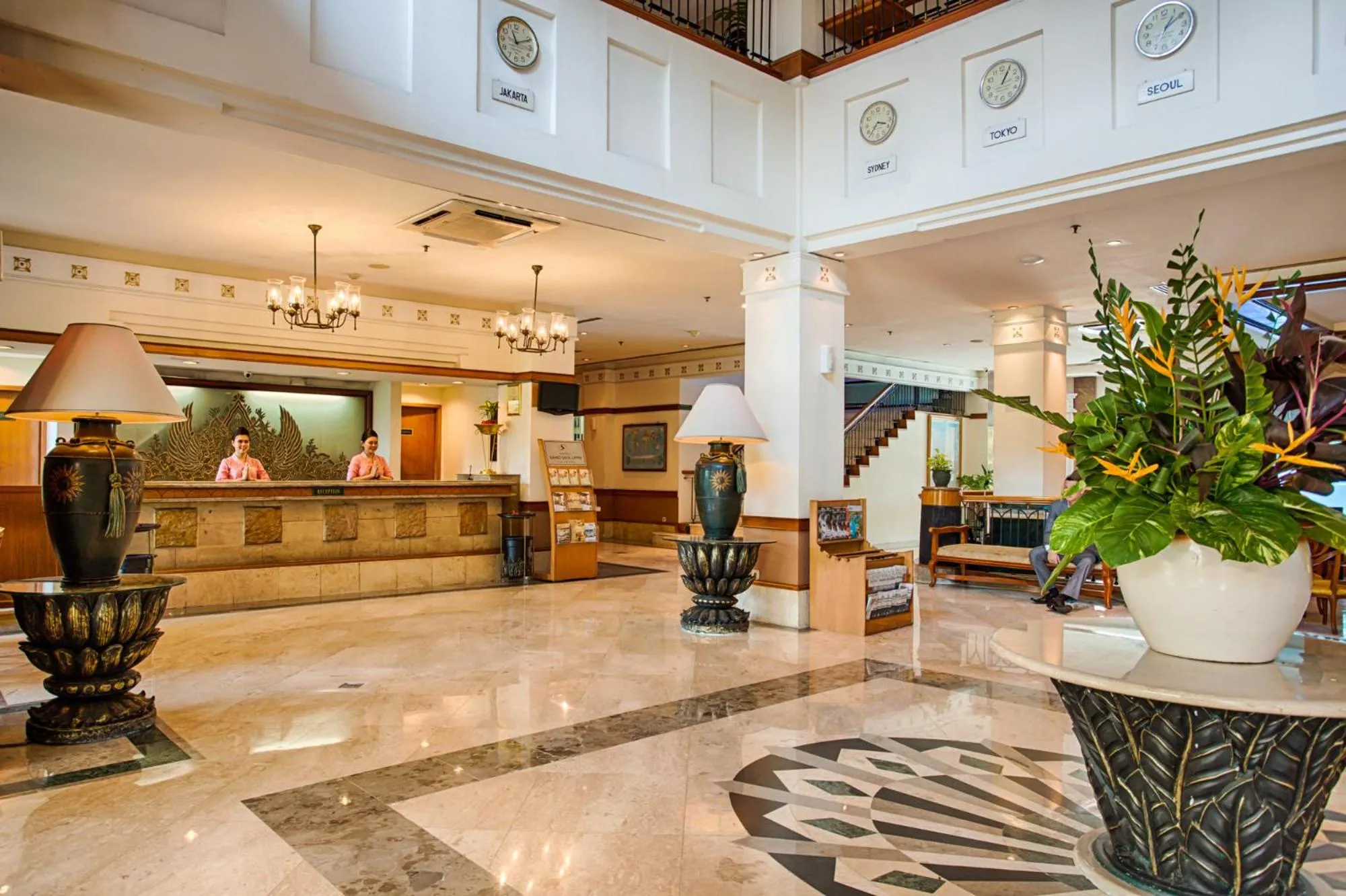 Lobby or reception in Hotel Sahid Jaya Lippo Cikarang