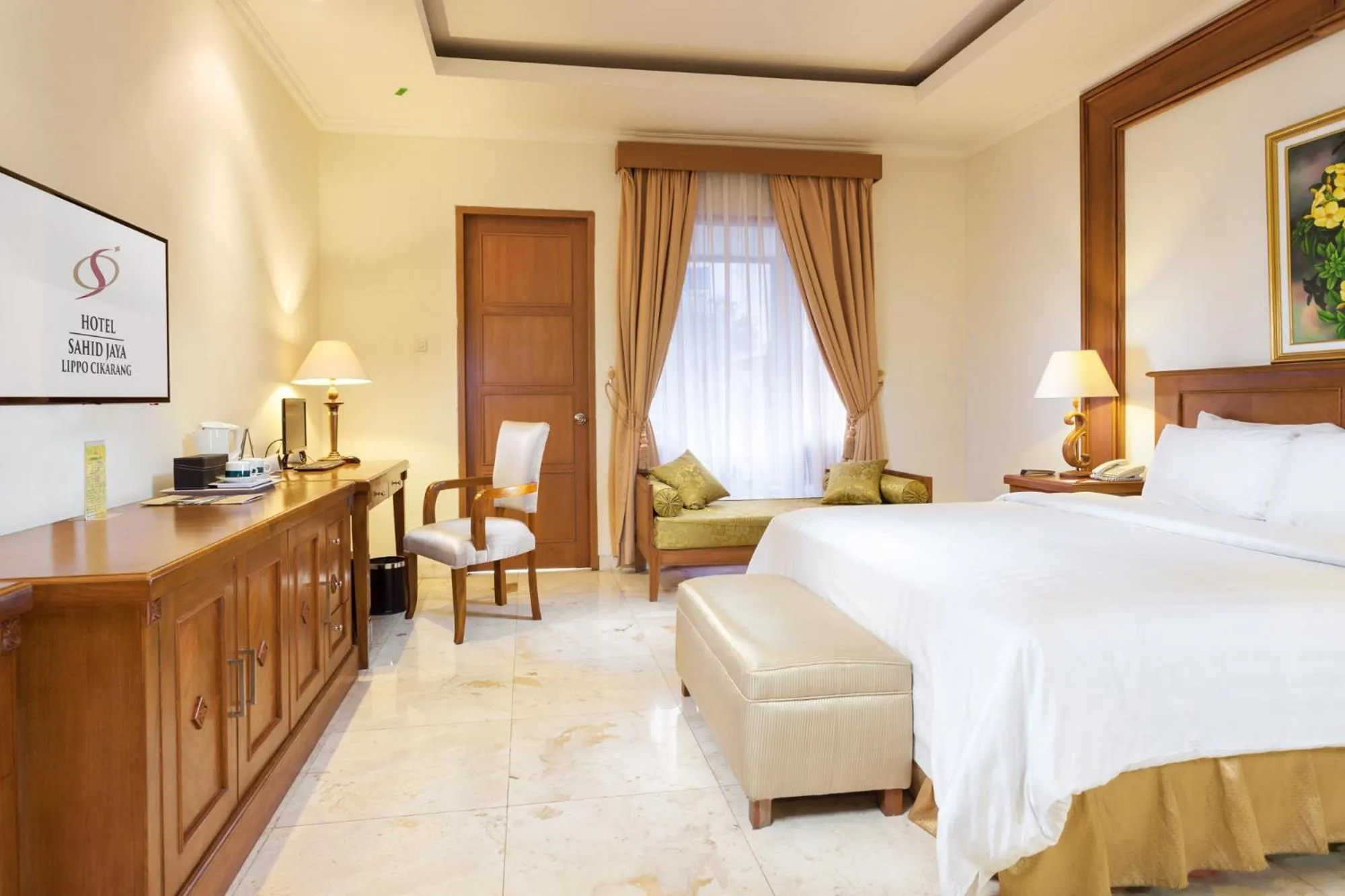 Bedroom in Hotel Sahid Jaya Lippo Cikarang