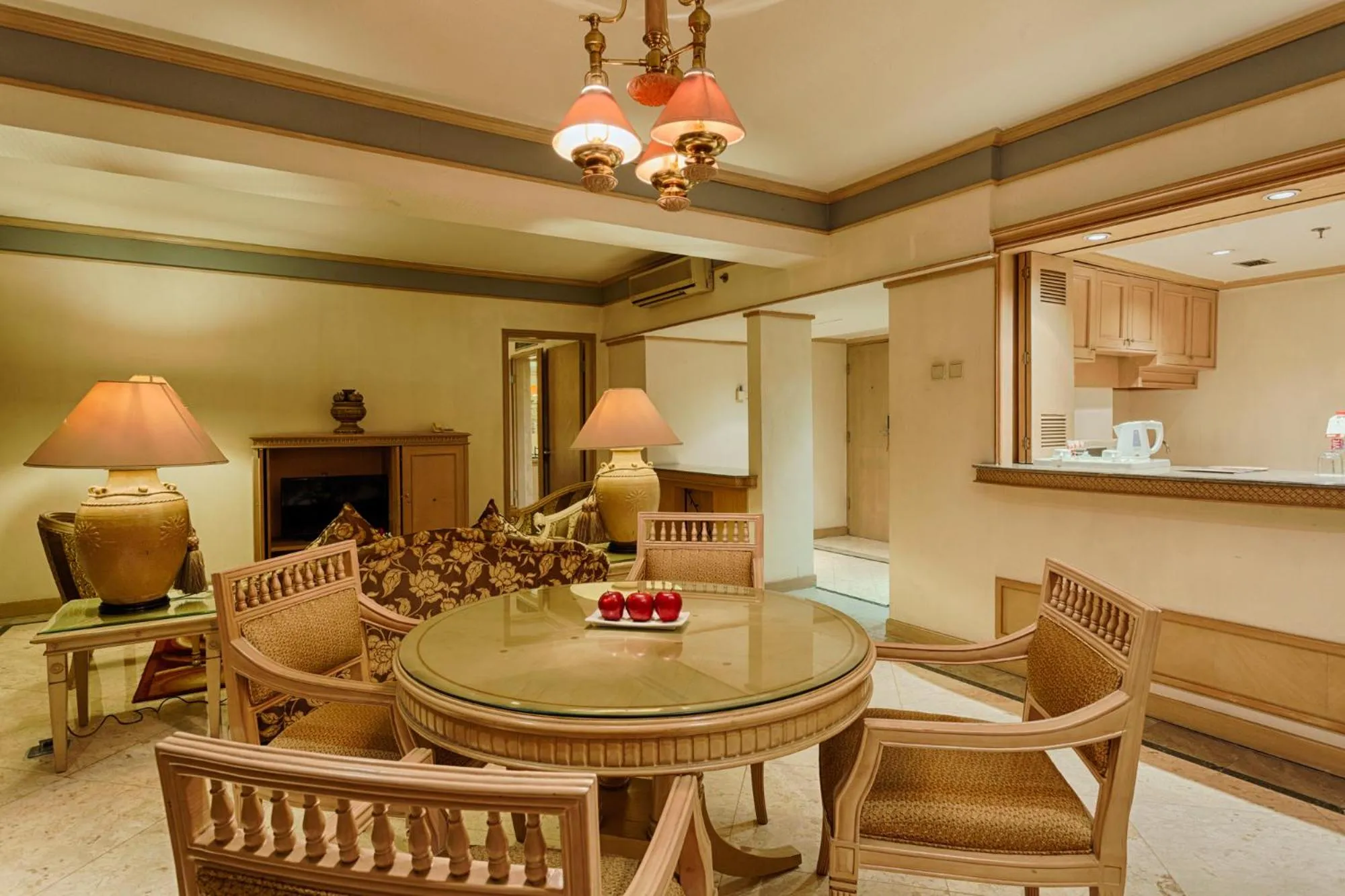 Living room in Hotel Sahid Jaya Lippo Cikarang