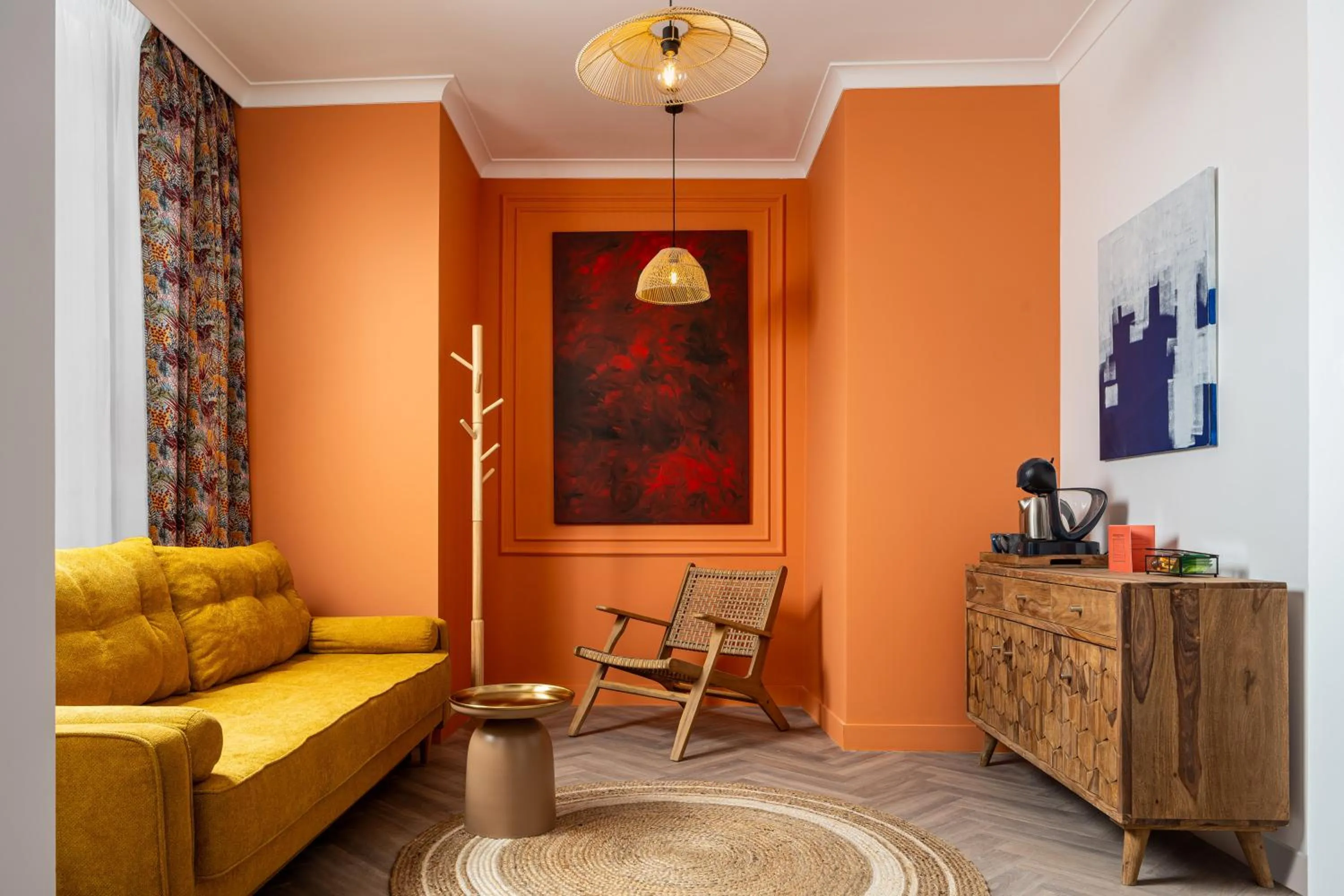 Living room in Siesta Boutique Smart Suites