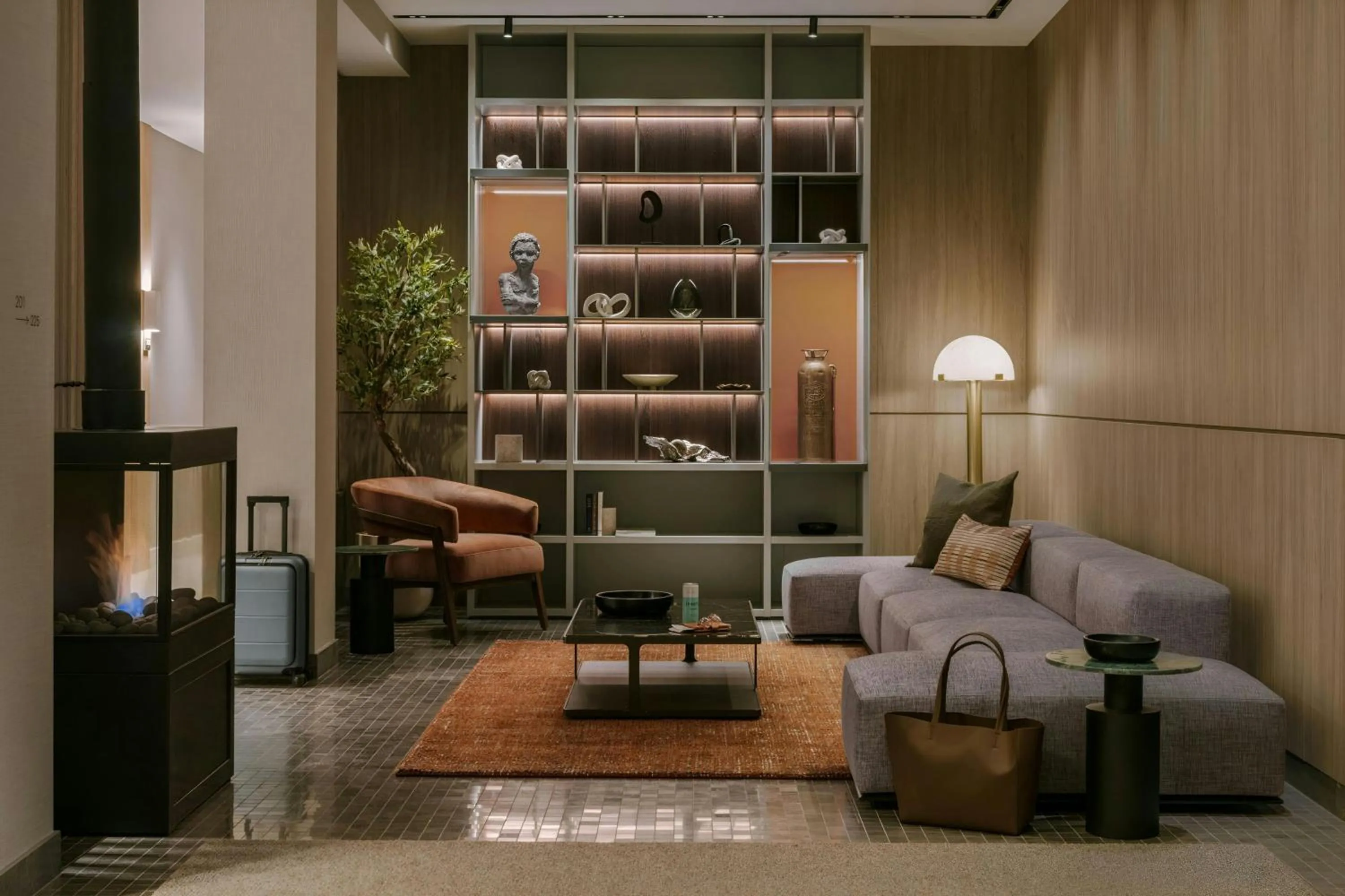 Lobby or reception in Sonder by Marriott Bonvoy Apollon Apartments Old Montreal