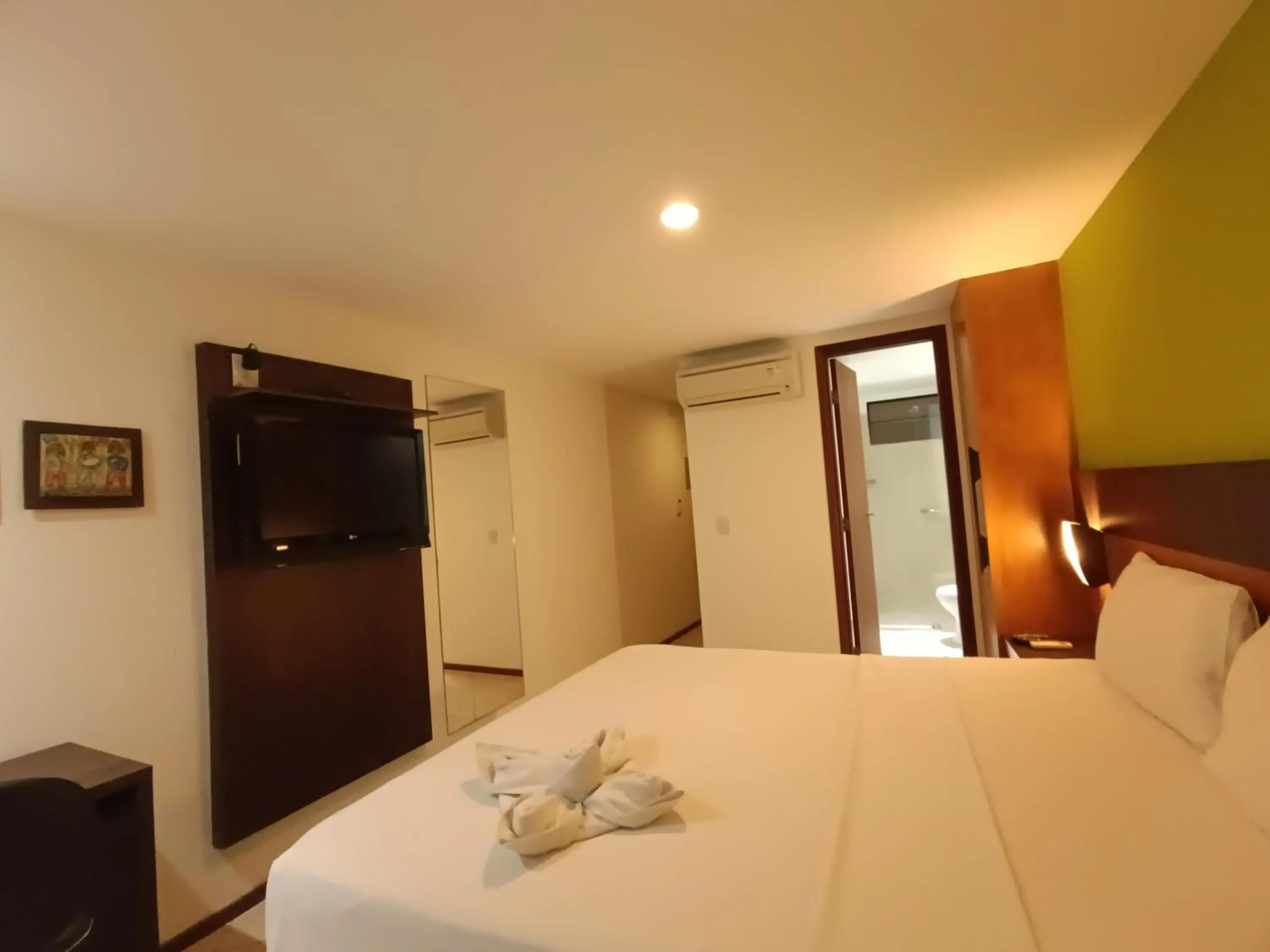 Bed in Suíte acolhedora em Hotel