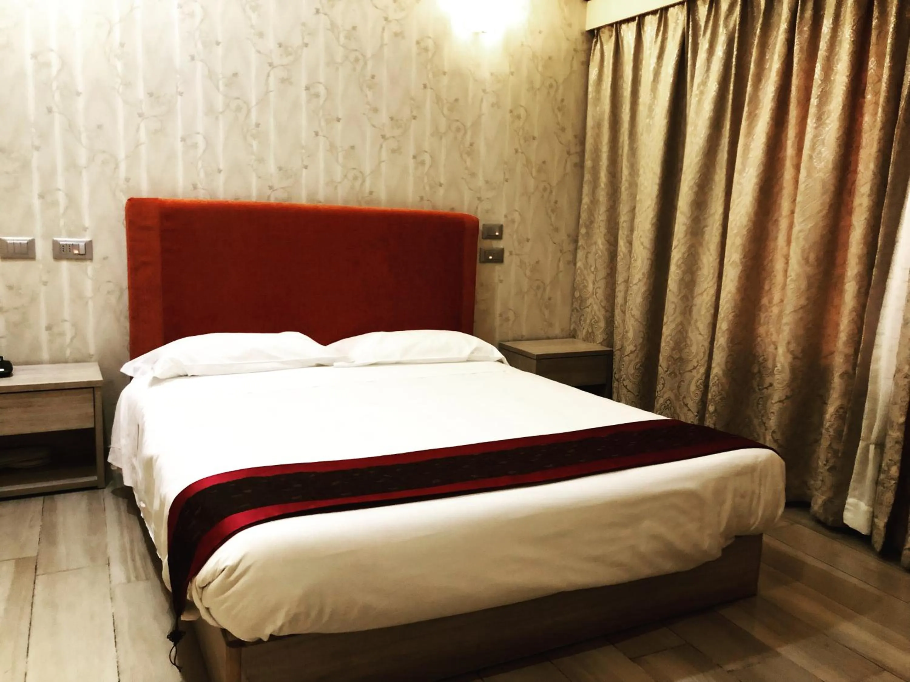 Bed in Igiban Hotel