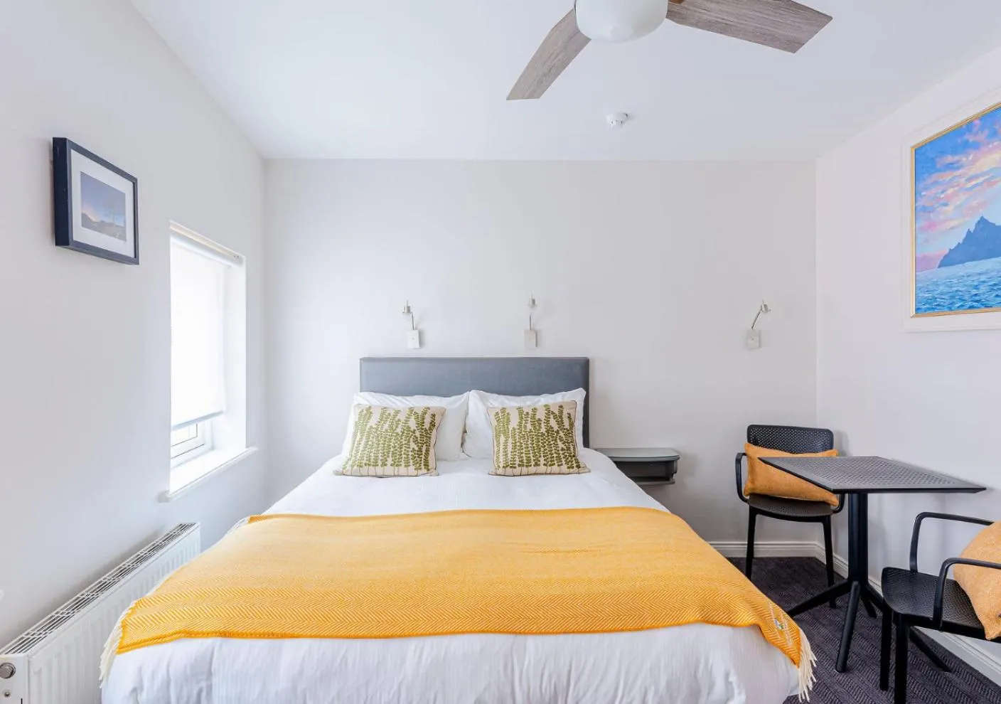 Bed in Dan Linehan's B&B