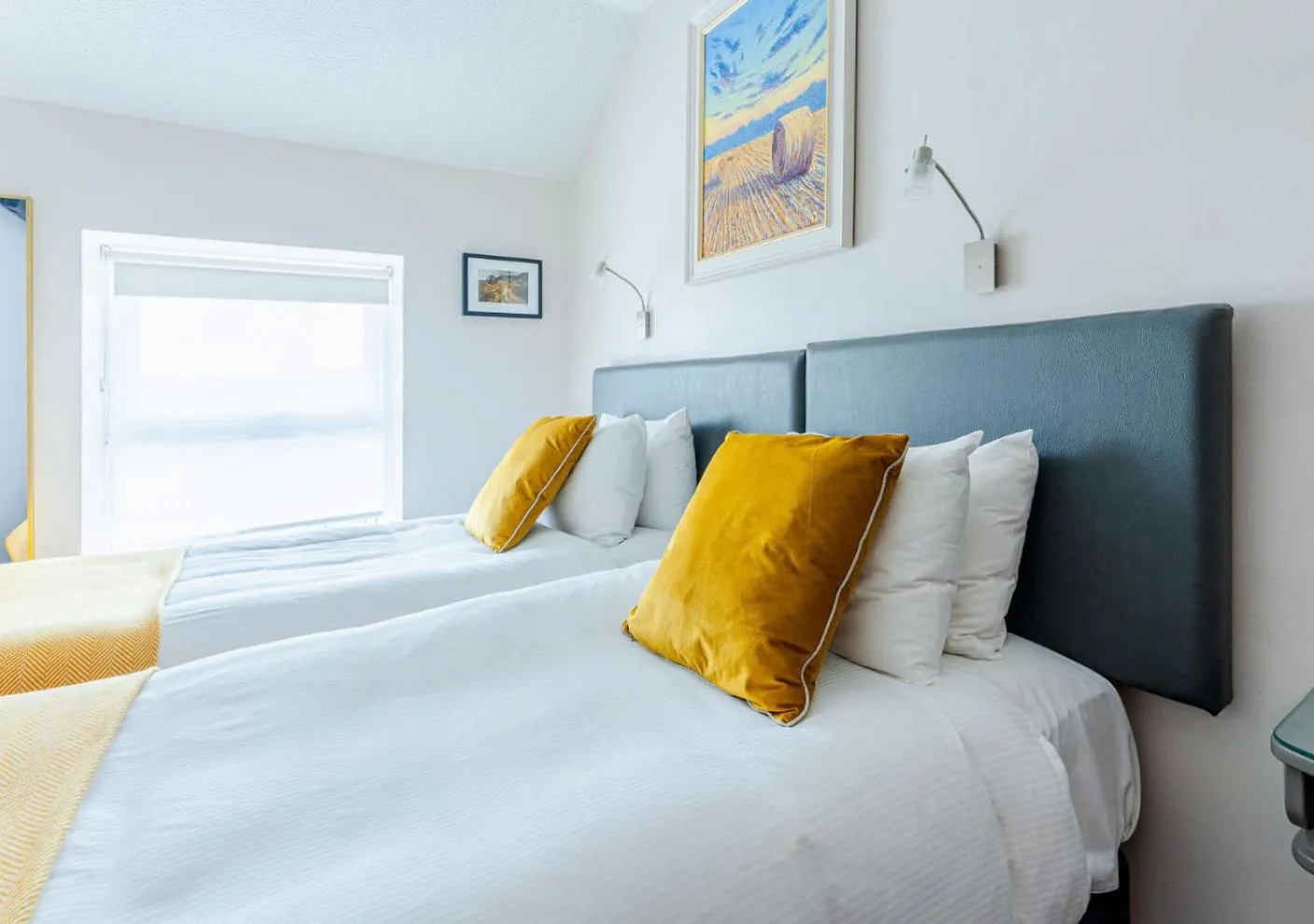 Bed in Dan Linehan's B&B