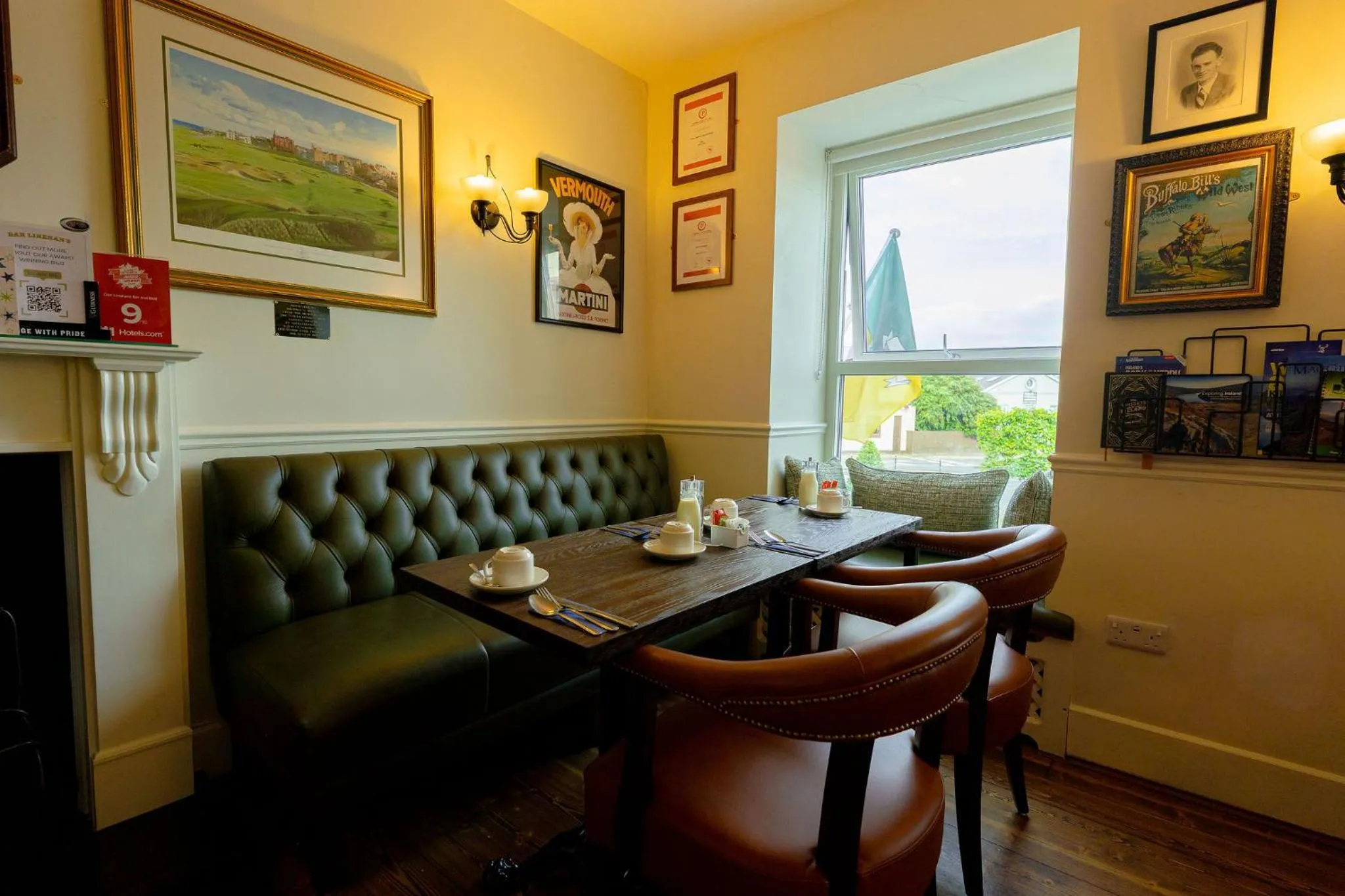 Restaurant/places to eat in Dan Linehan's B&B