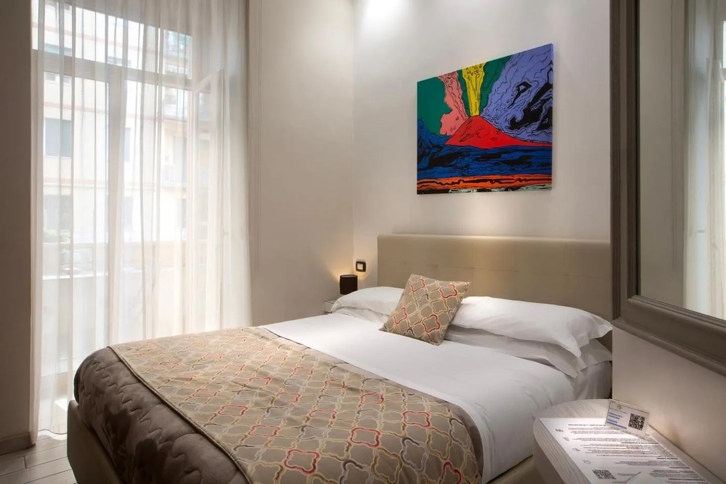 Bed in Residenza Suarez