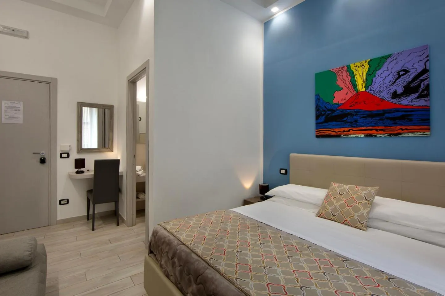 Bedroom, Bed in Residenza Suarez