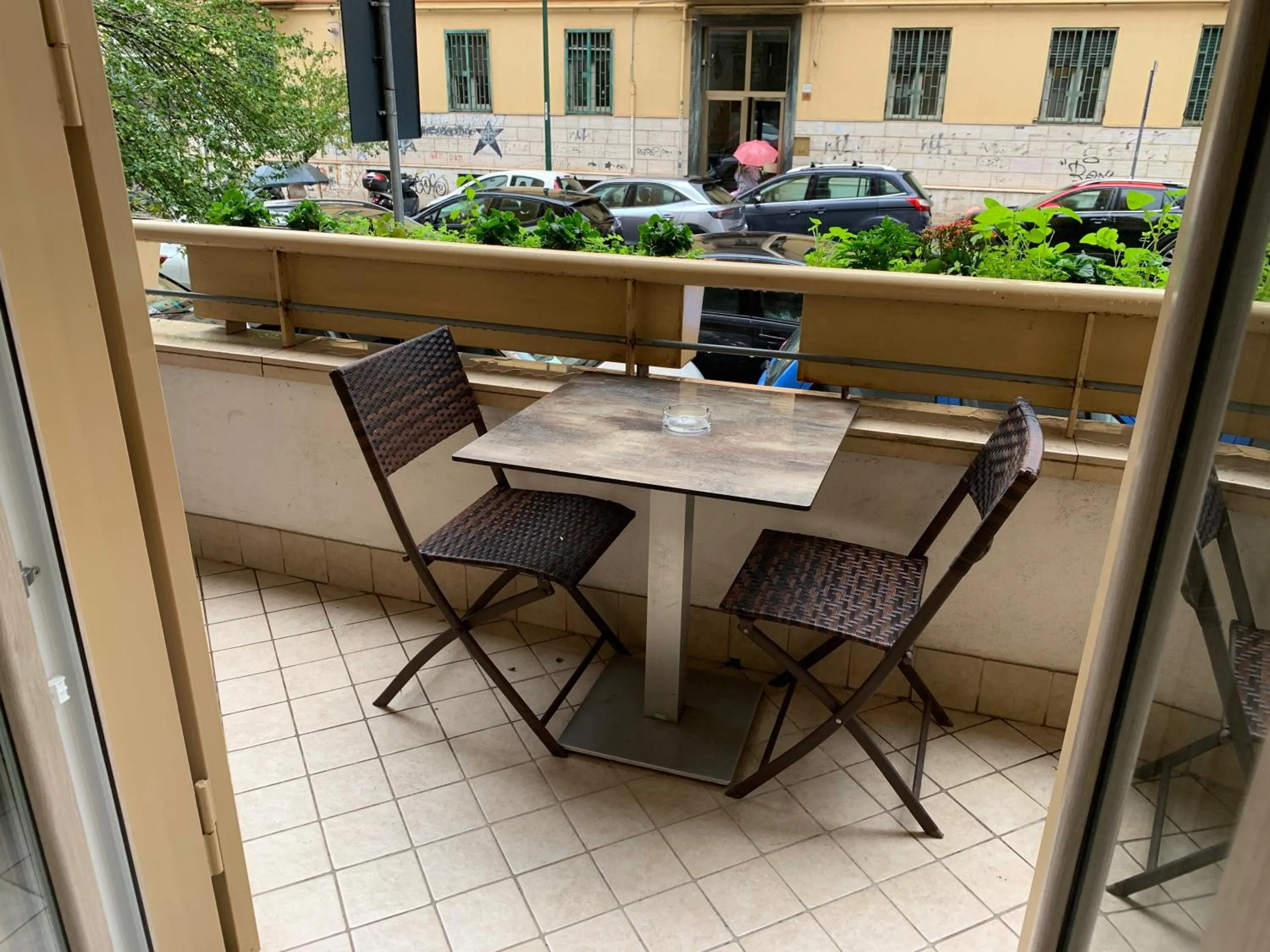 Balcony/Terrace in Residenza Suarez