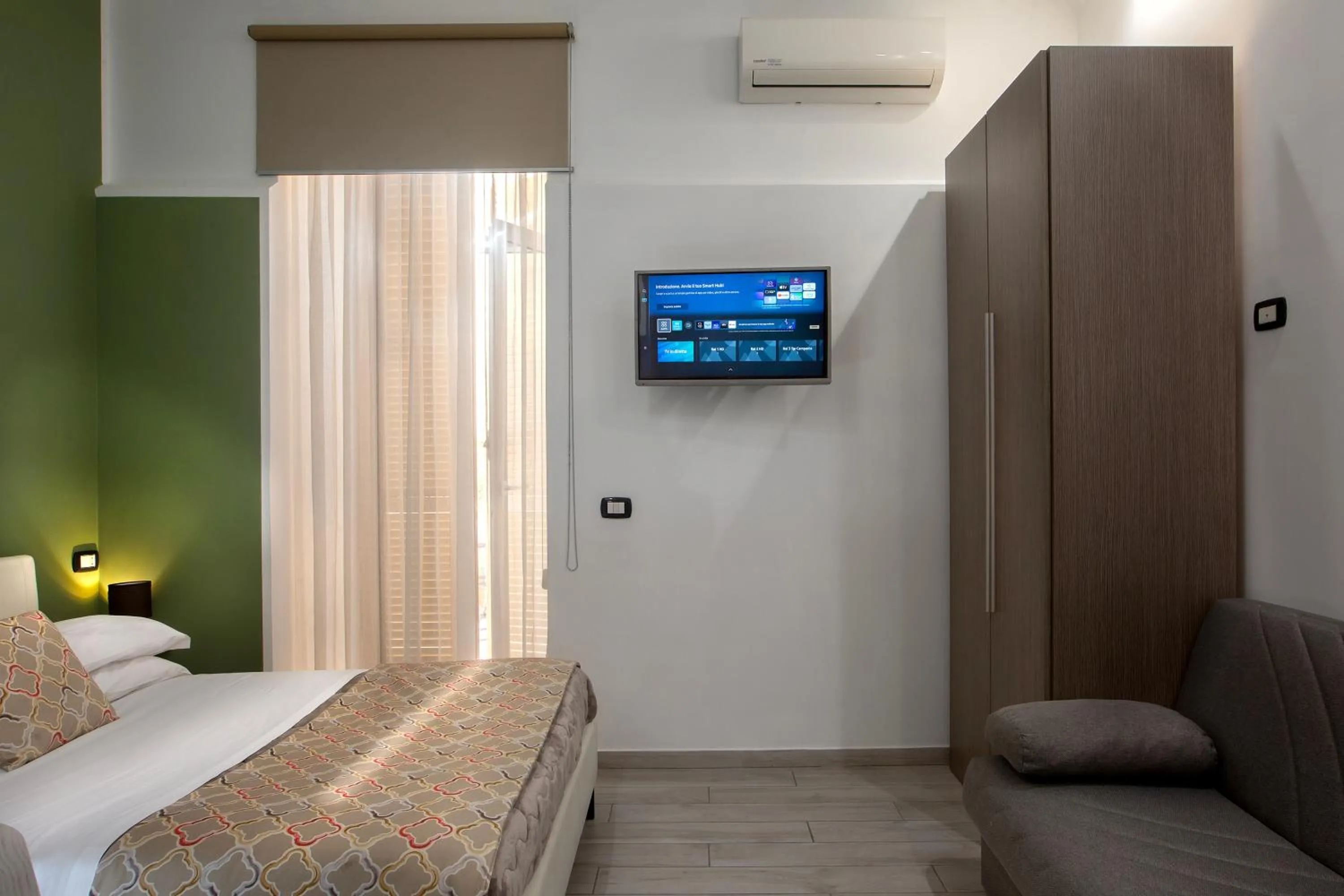 Bedroom, Bed in Residenza Suarez