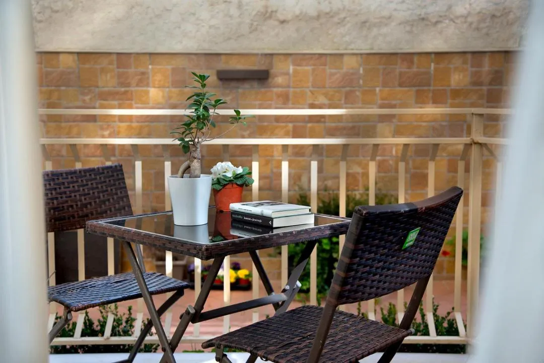 Balcony/Terrace in Residenza Suarez
