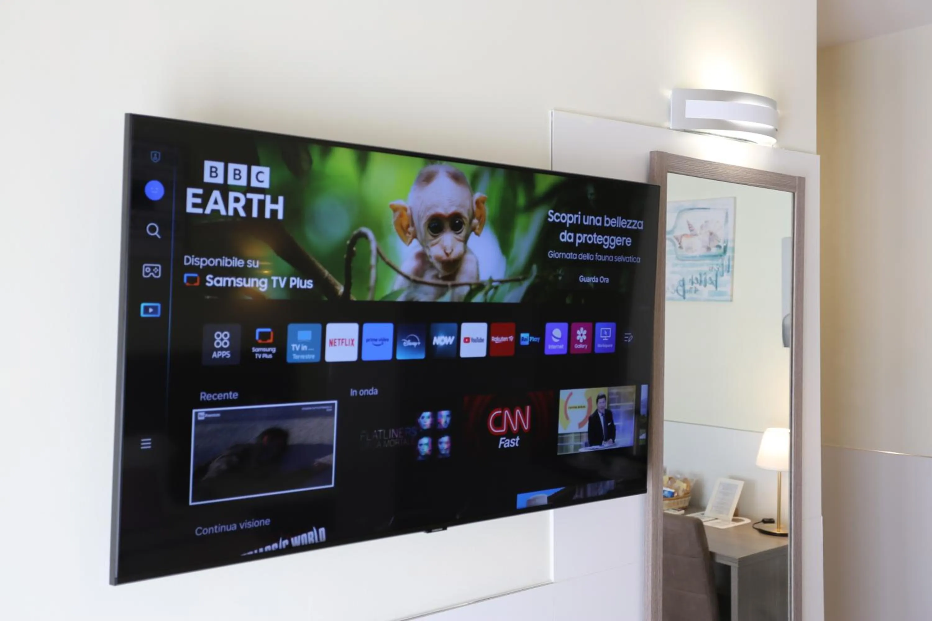 TV and multimedia in Suite 39 B&B