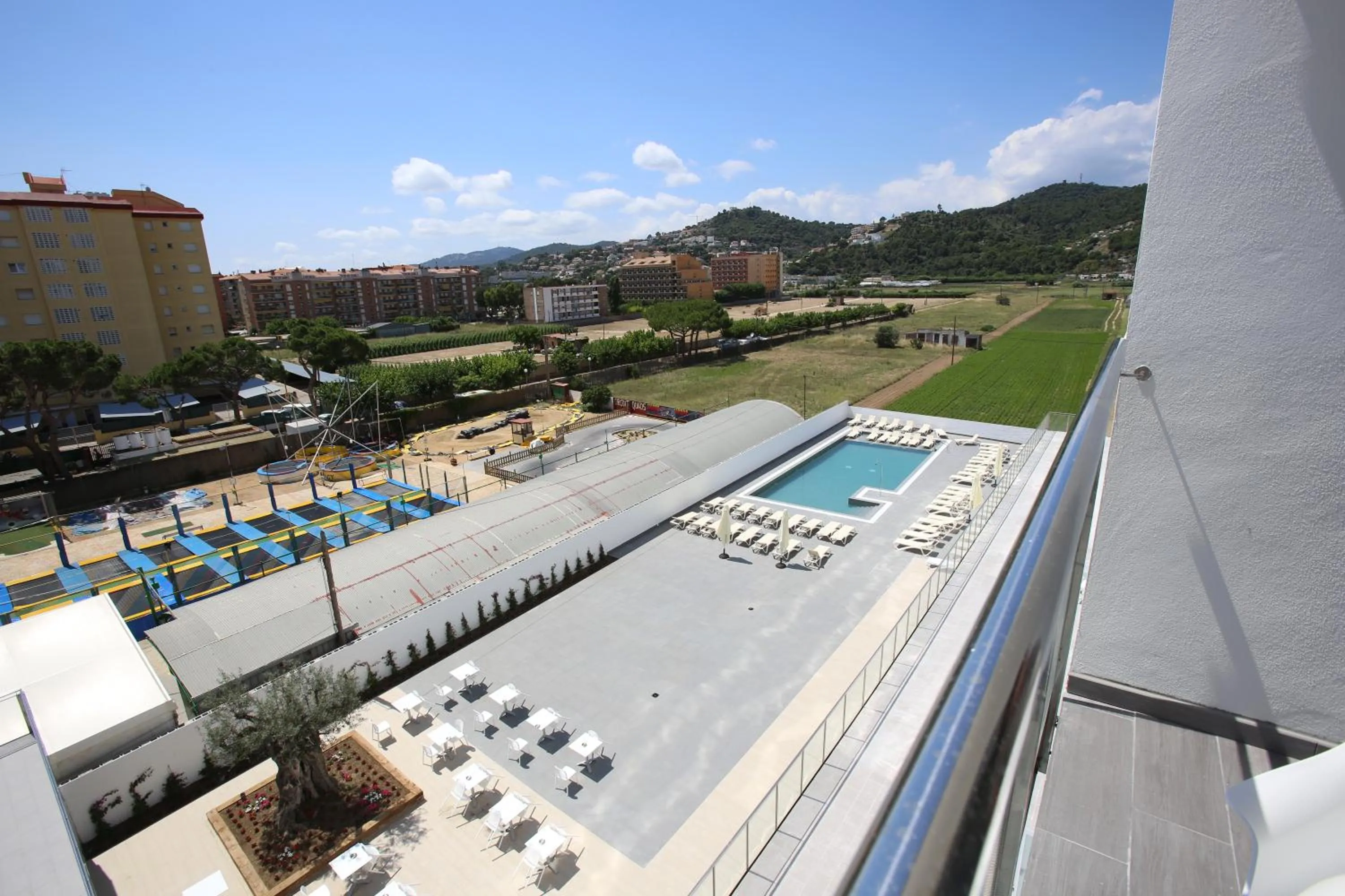 Balcony/Terrace in Hotel Europa Splash & Spa