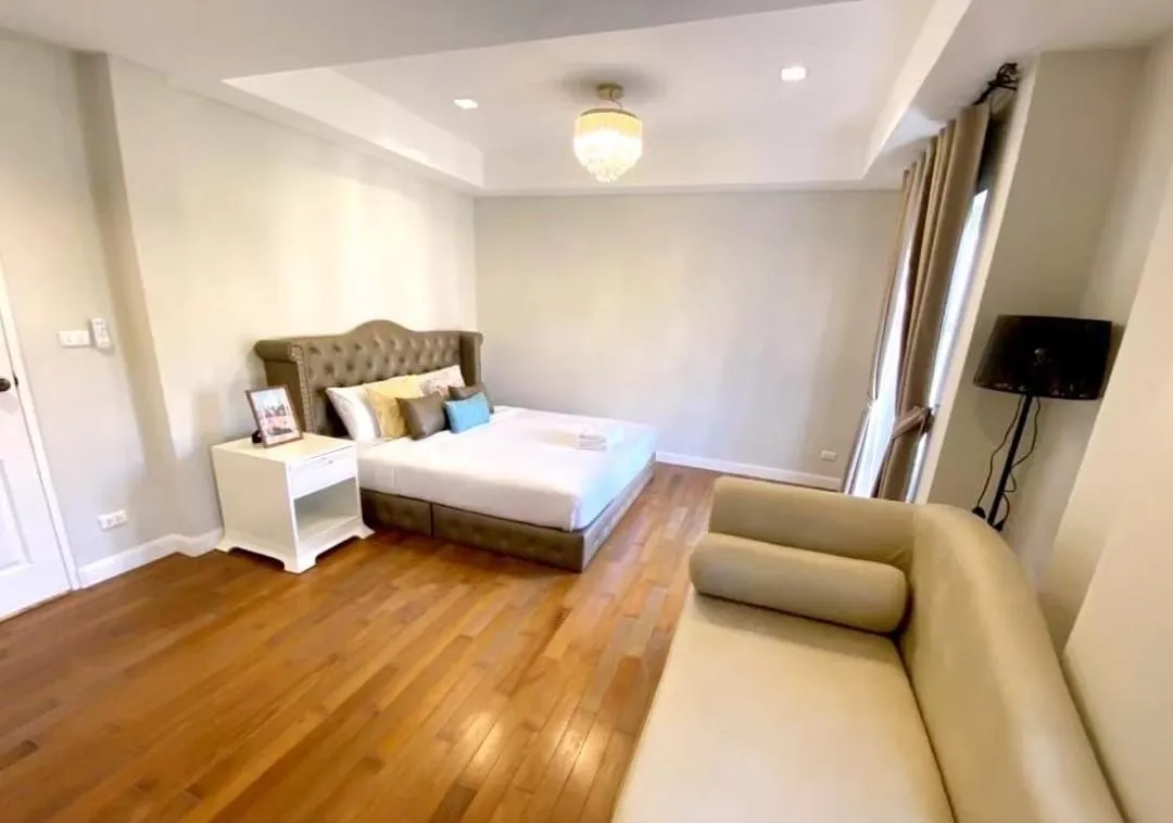 Bed in Villa Primo Eyrie Khaoyai near Toscana